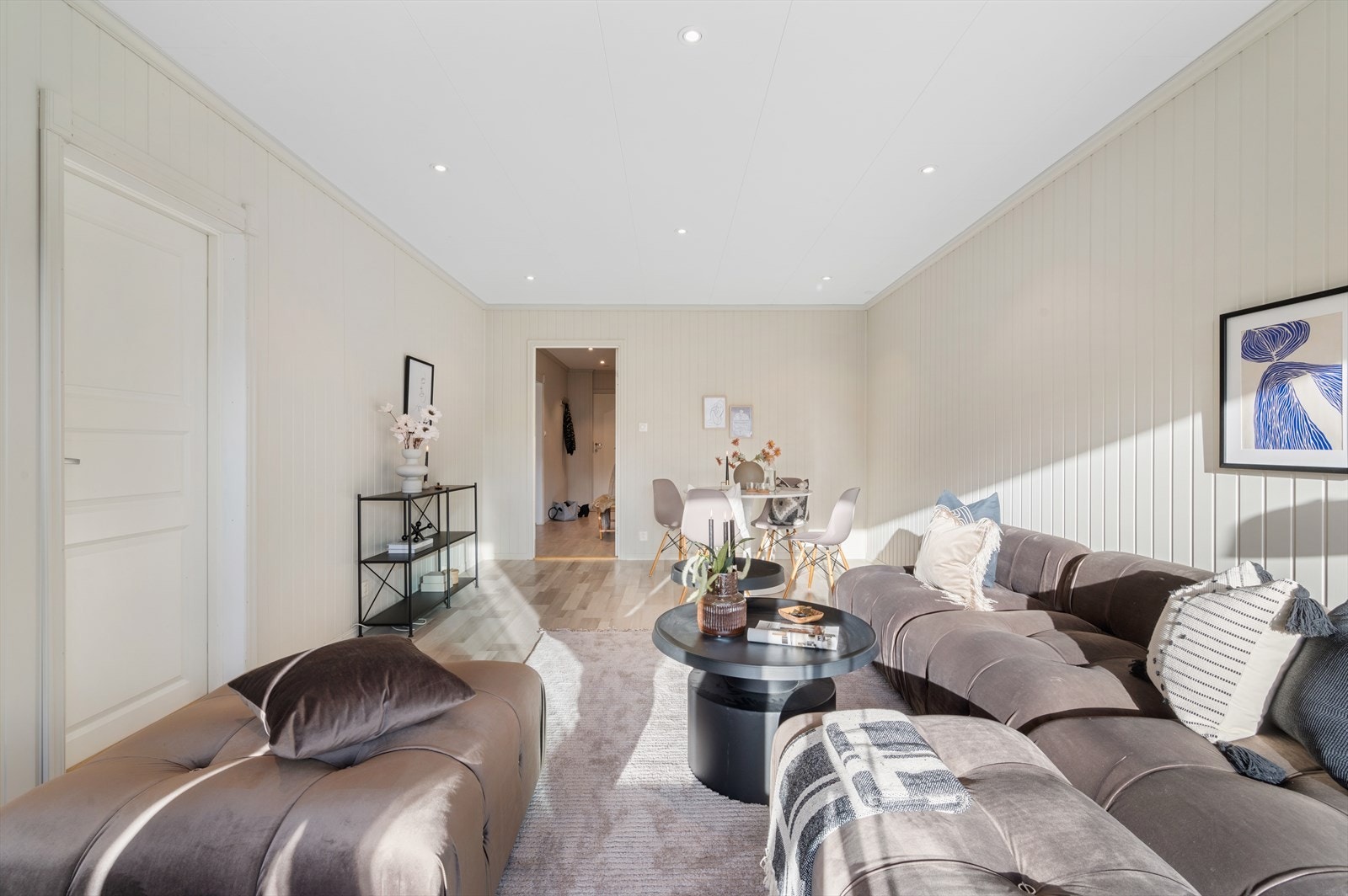 - Merk downlights i tak - Galleribilde