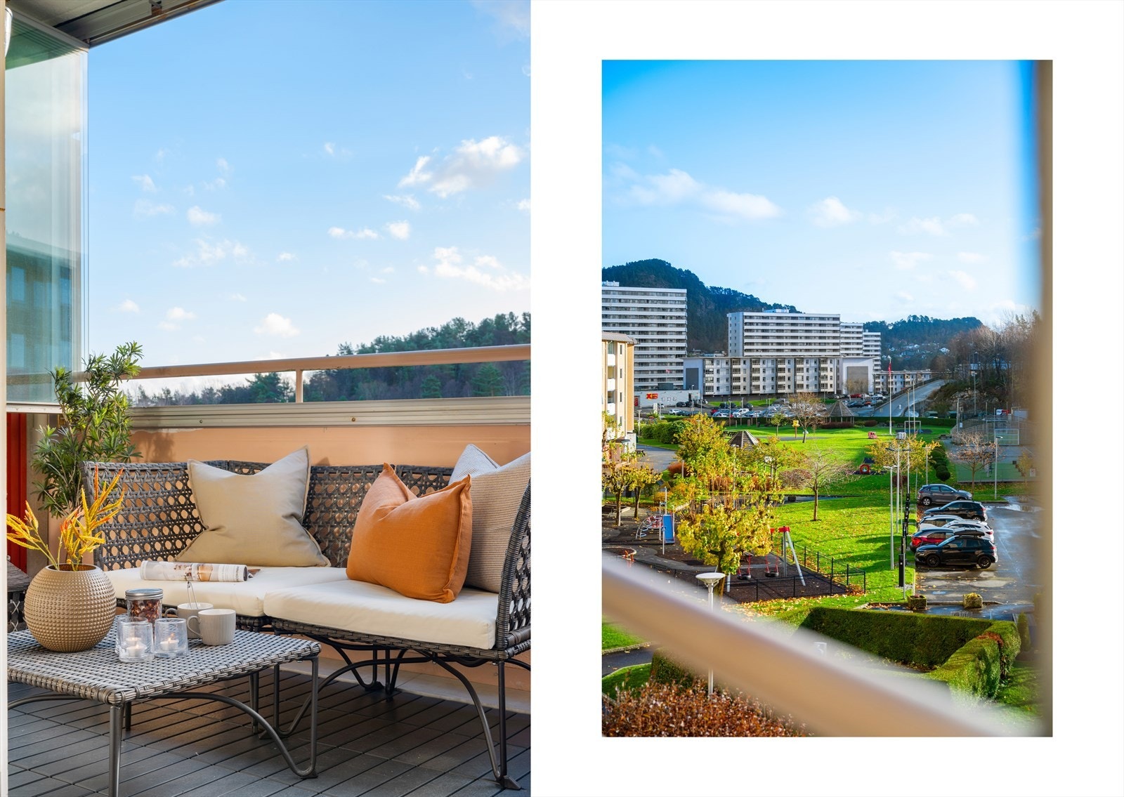 - Vendt mot felles grøntareal - Galleribilde