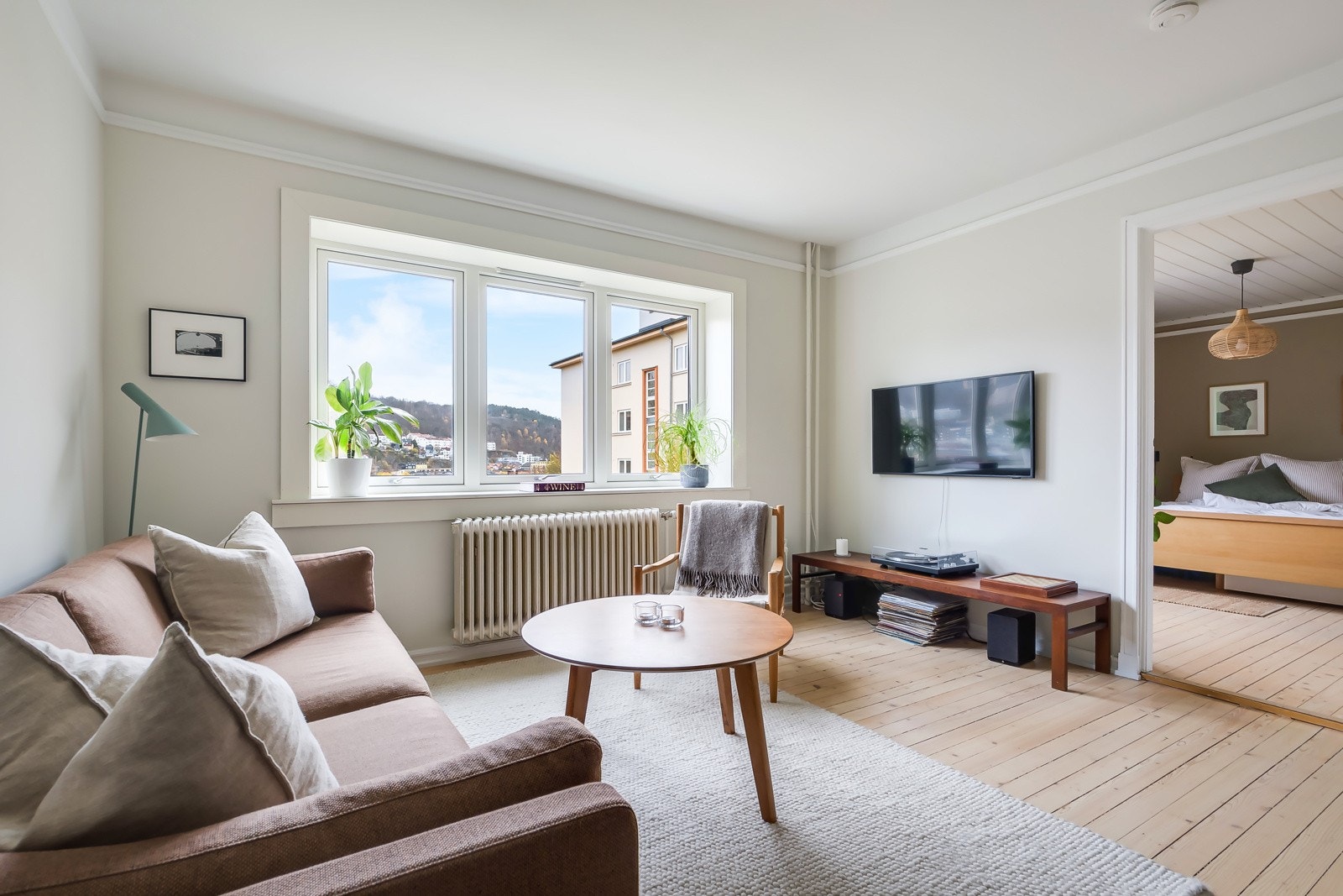 Her vil du bo sentrumsnært og samtidig i rolige omgivelser med god tilgang til parker og grøntområder. Galleribilde