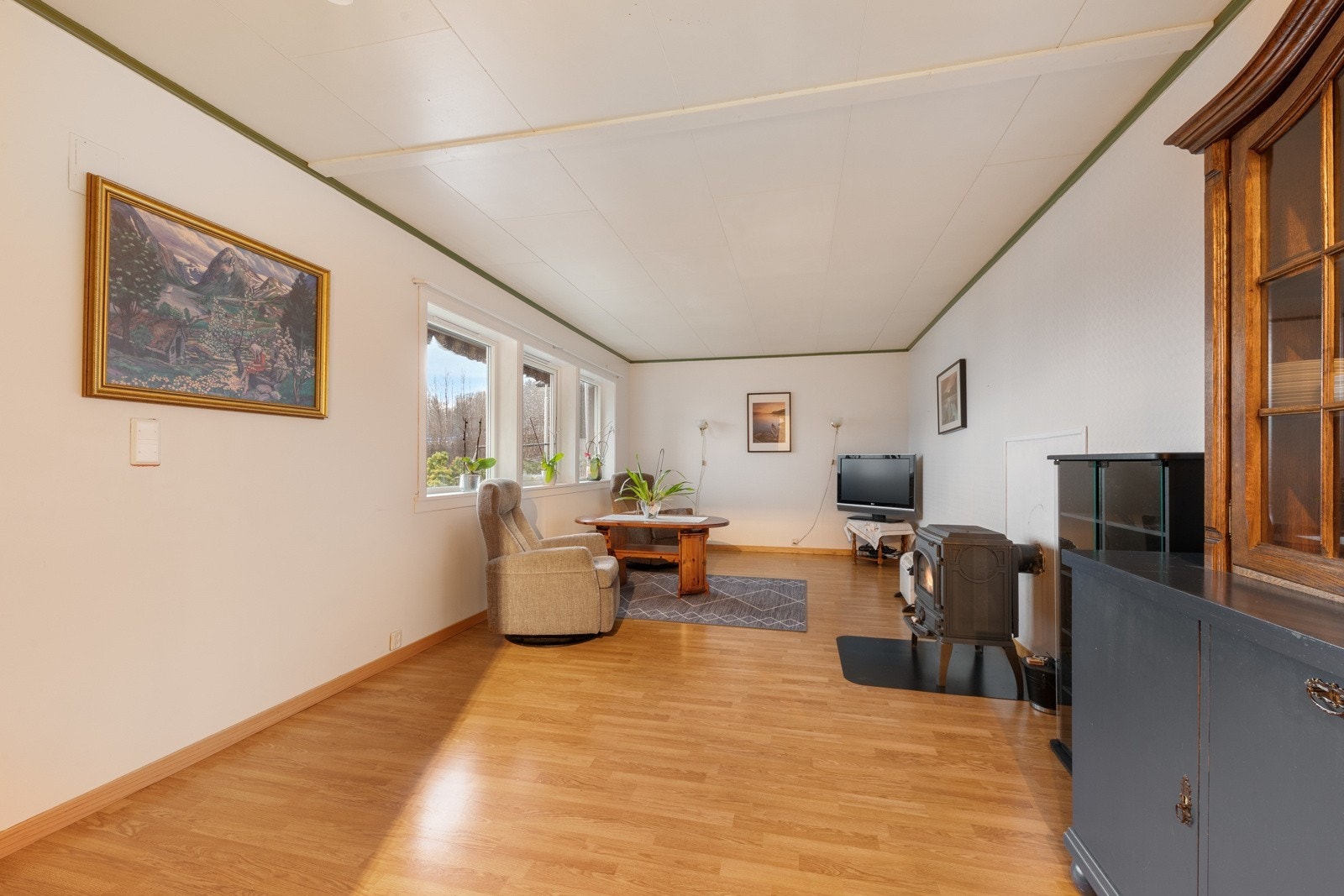 Stove i leilegheita i underetasjen Galleribilde