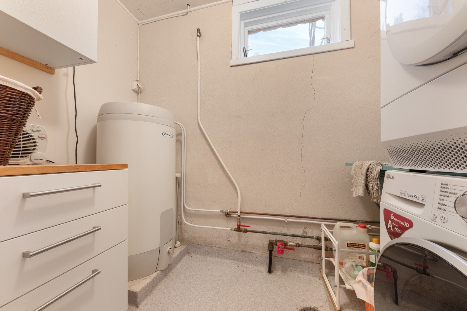 Vaskerom i underetasjen Galleribilde
