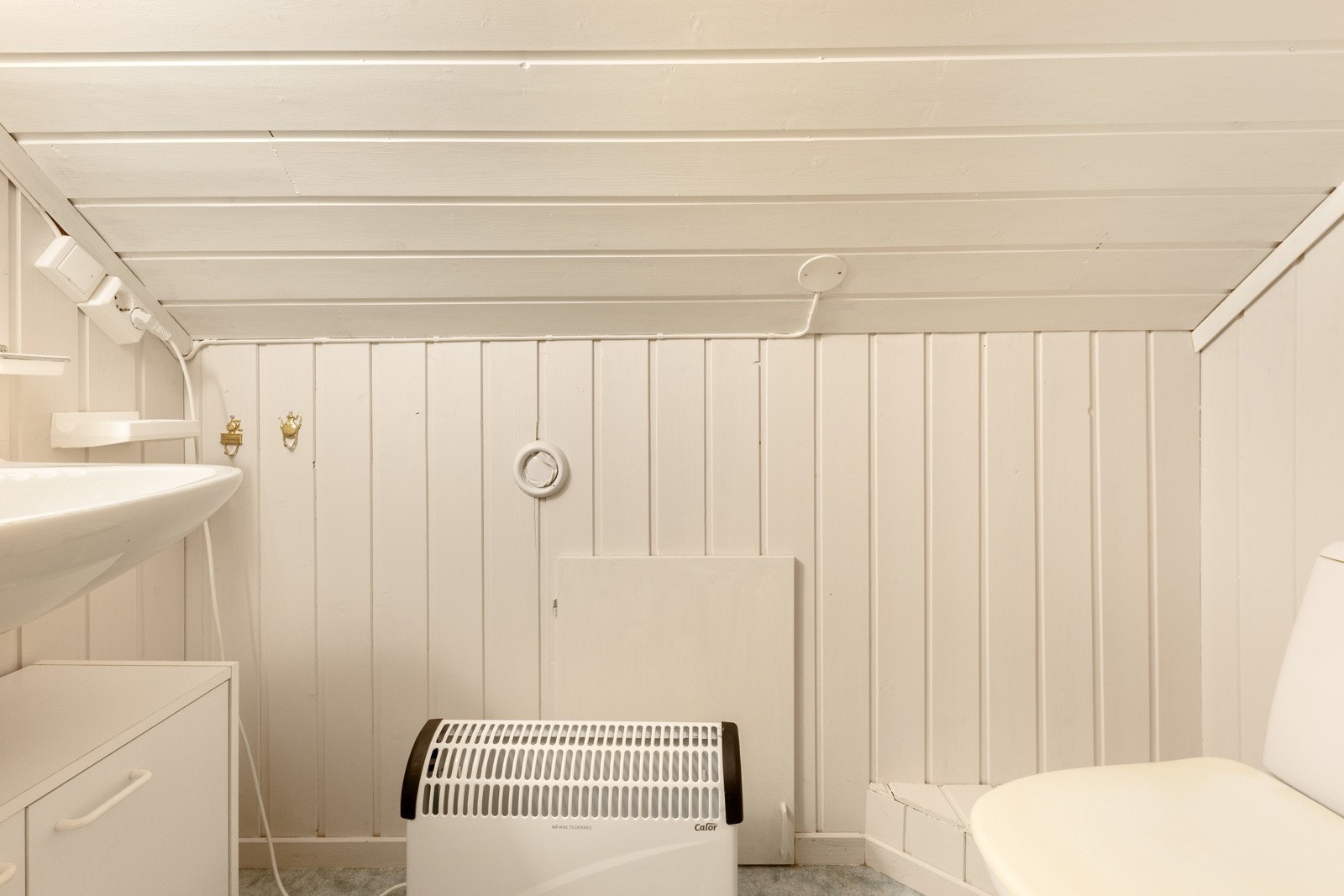 Toalett på loft Galleribilde