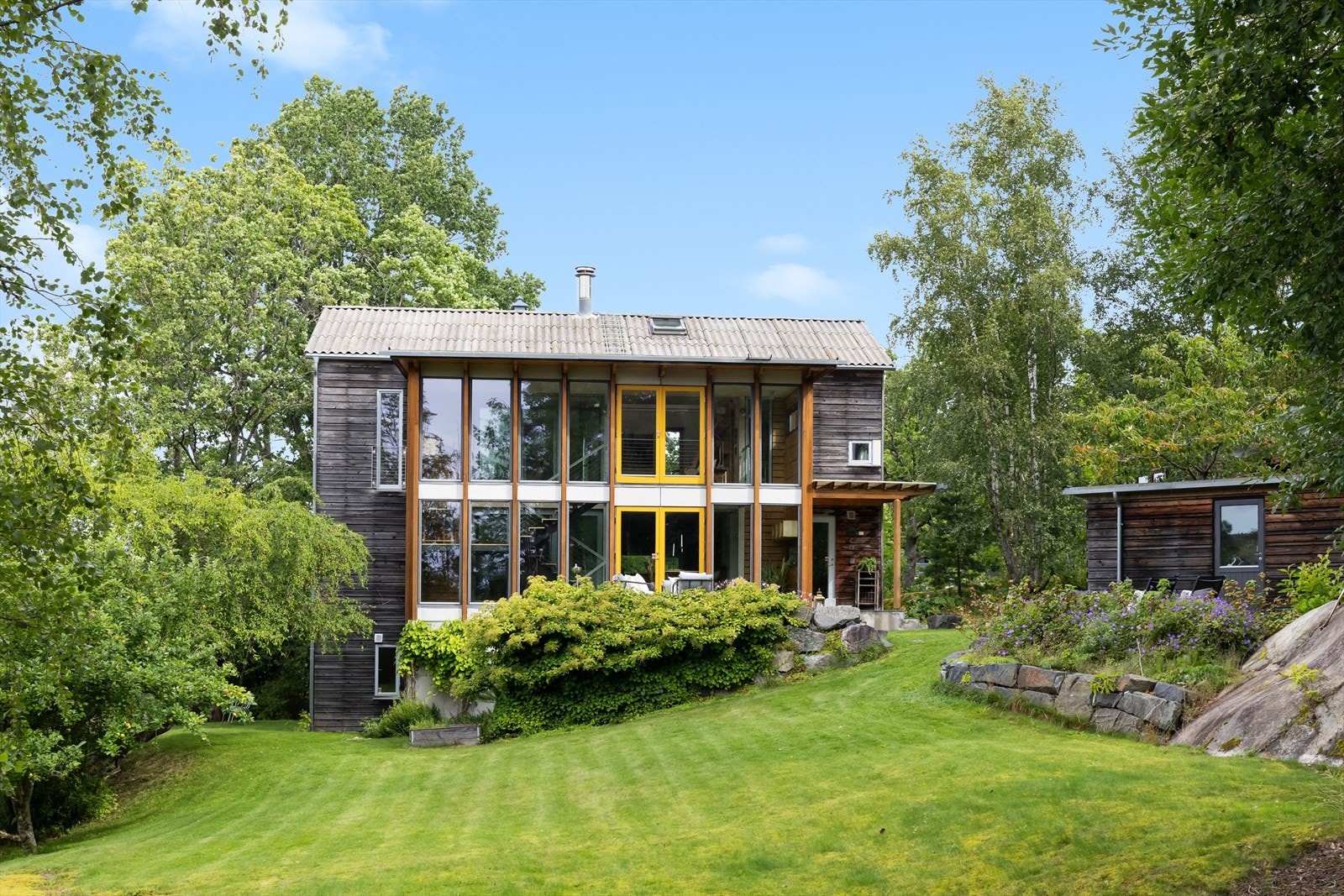 Arkitekttegnet bygg. Galleribilde