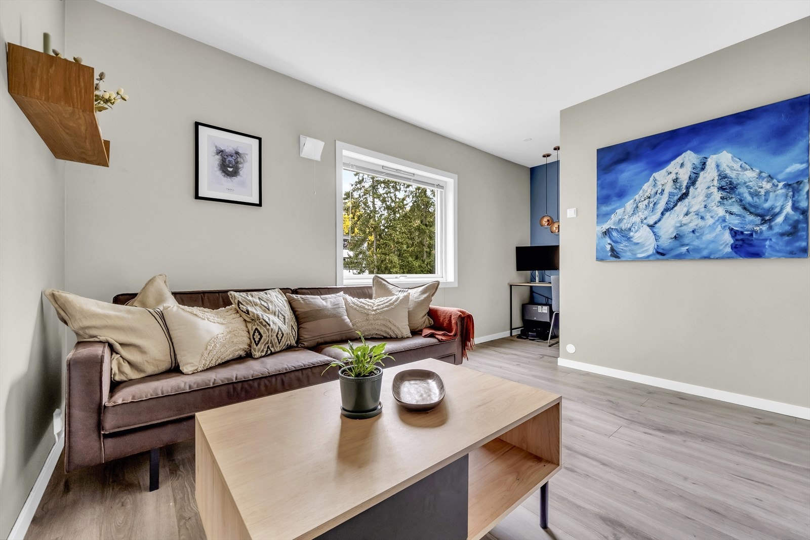 Rommet er i dag benyttet som kontor/gjesterom. Galleribilde