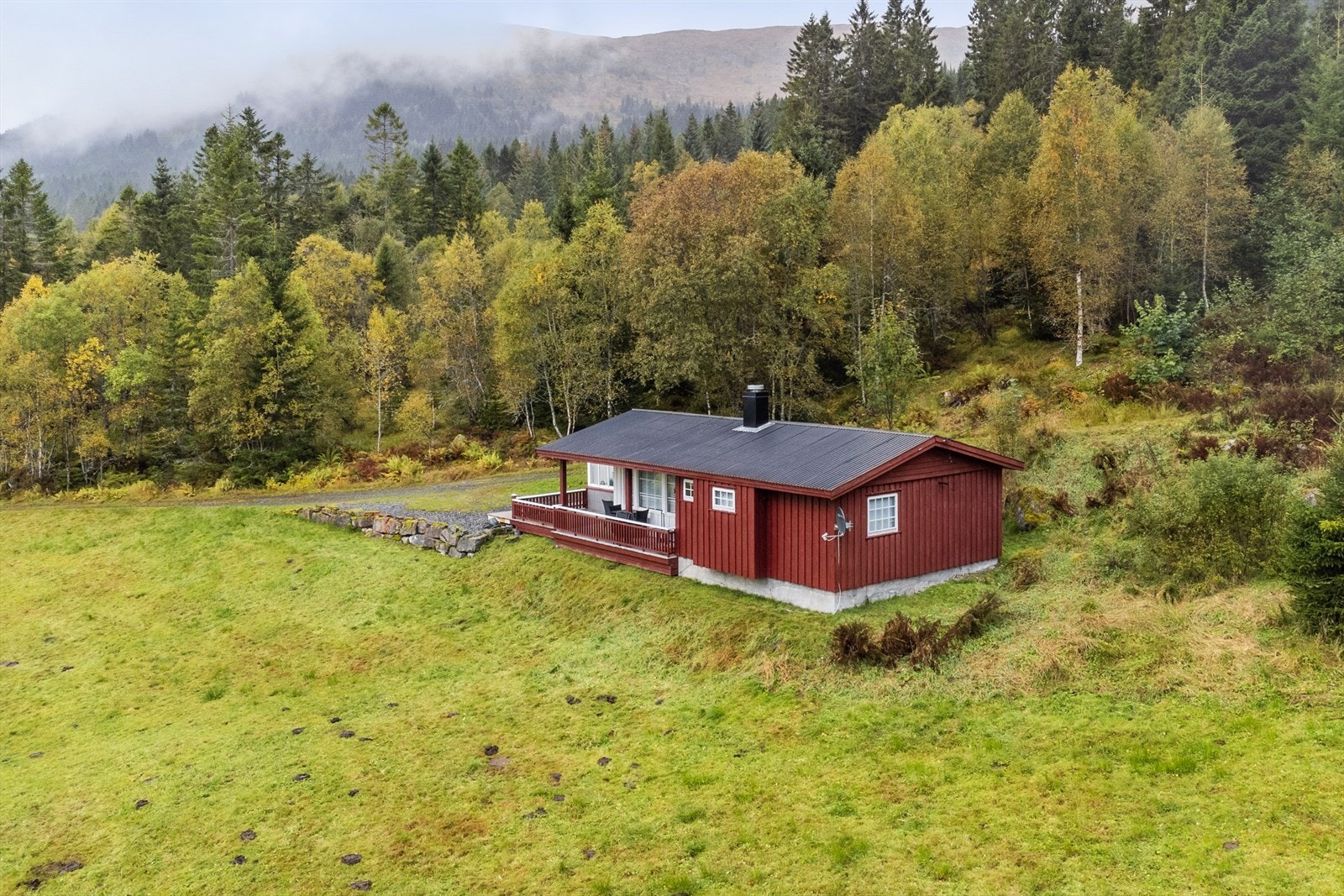 Nydelig naturskjønt område Galleribilde