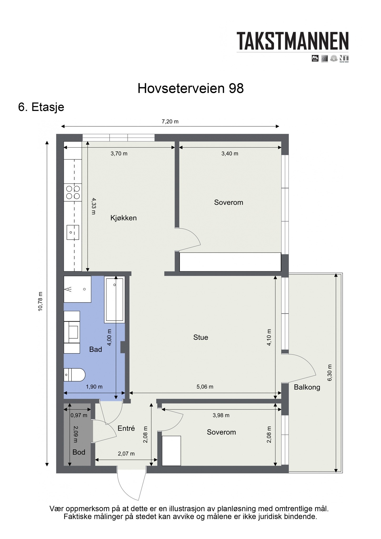 Planløsning. Galleribilde