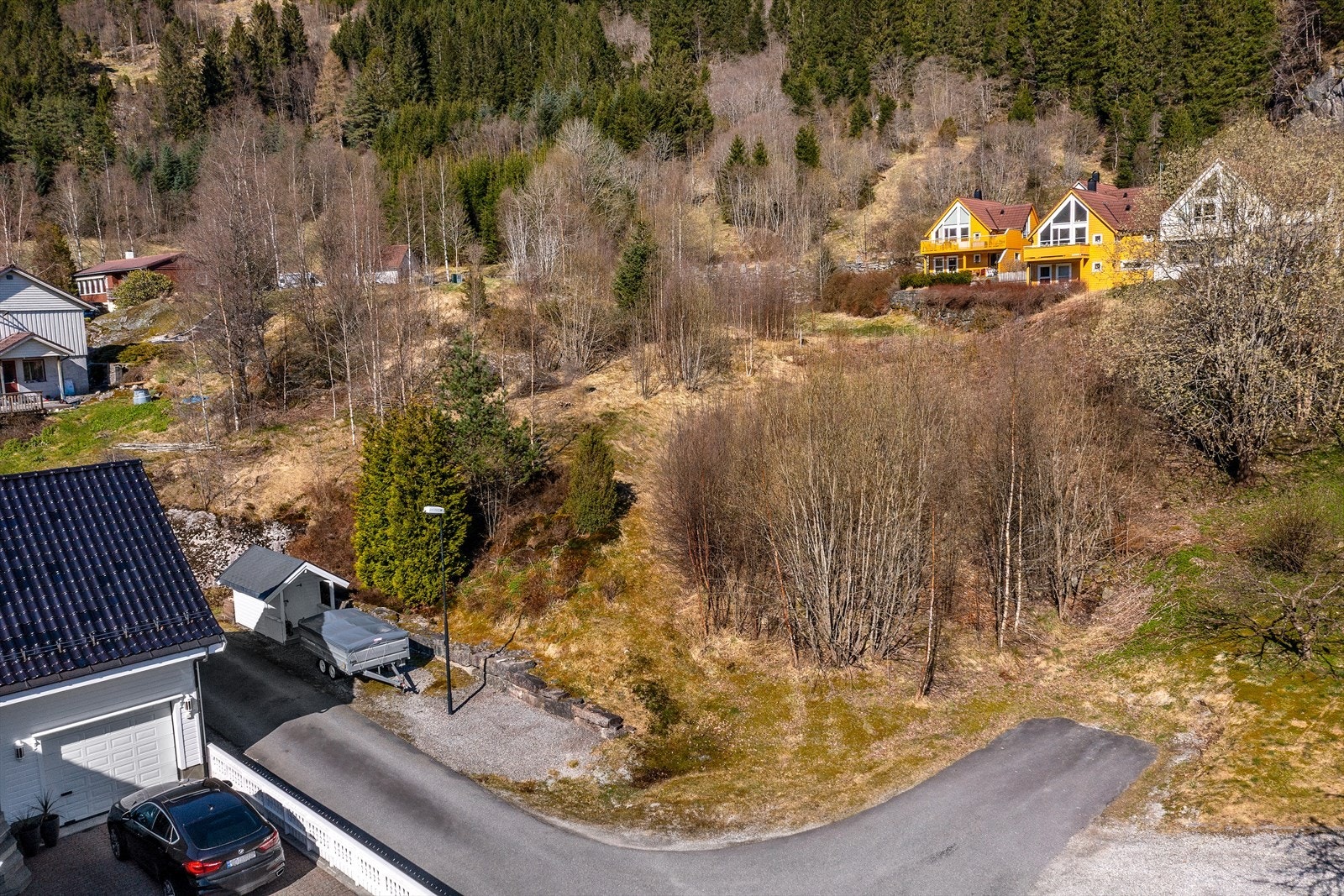 Tilkomst frå kommunal veg Galleribilde
