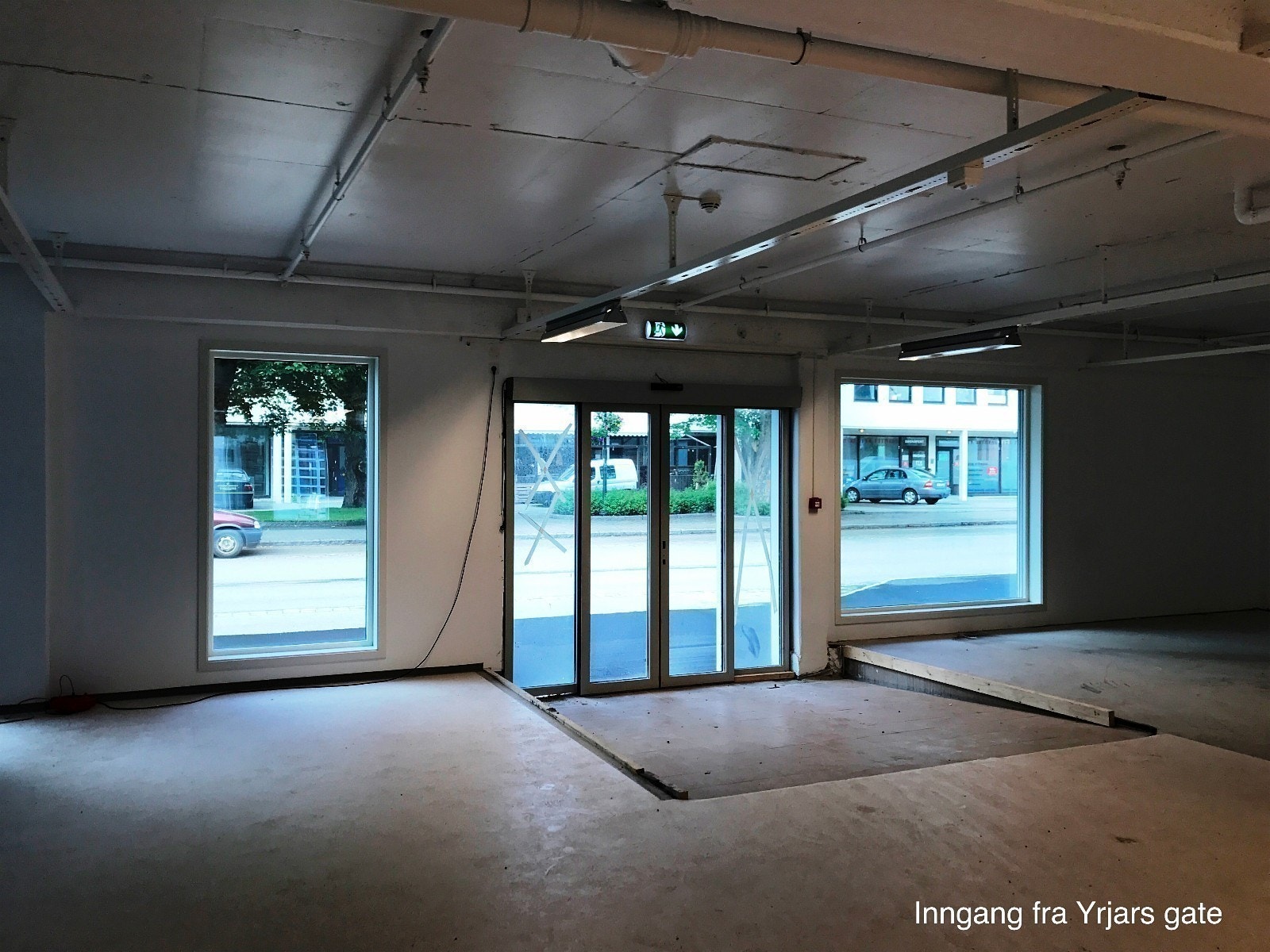 Inngang fra Yrjars gate Galleribilde