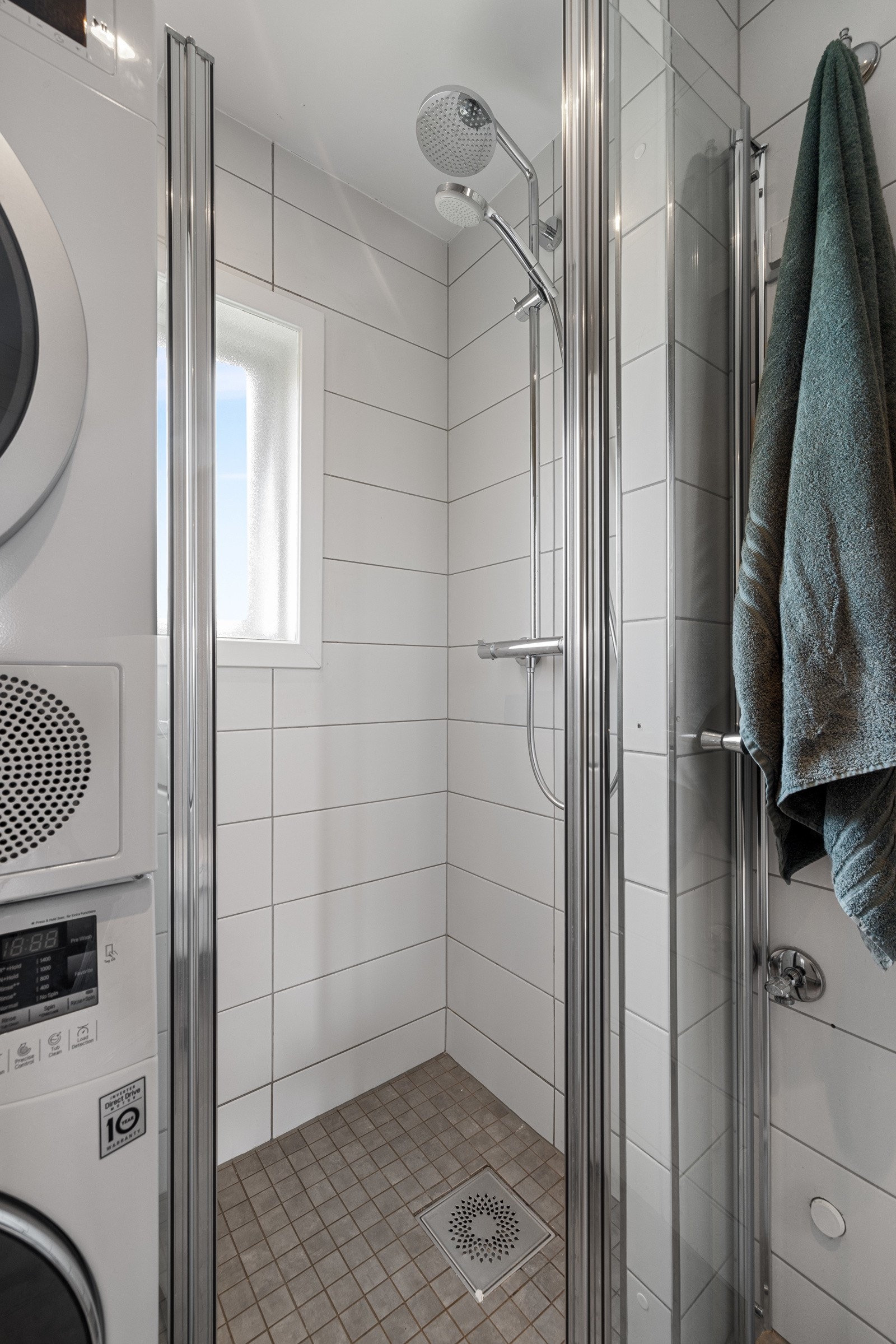 - Under selgers eiertid har dusjsonen blitt halvert, til fordel for en praktisk plassering av vaskesøyle - Galleribilde