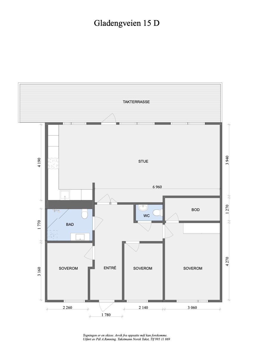 Leiligheten har en innholdsrik og moderne åpen planløsning, som byr på flere møbleringsmuligheter. Galleribilde