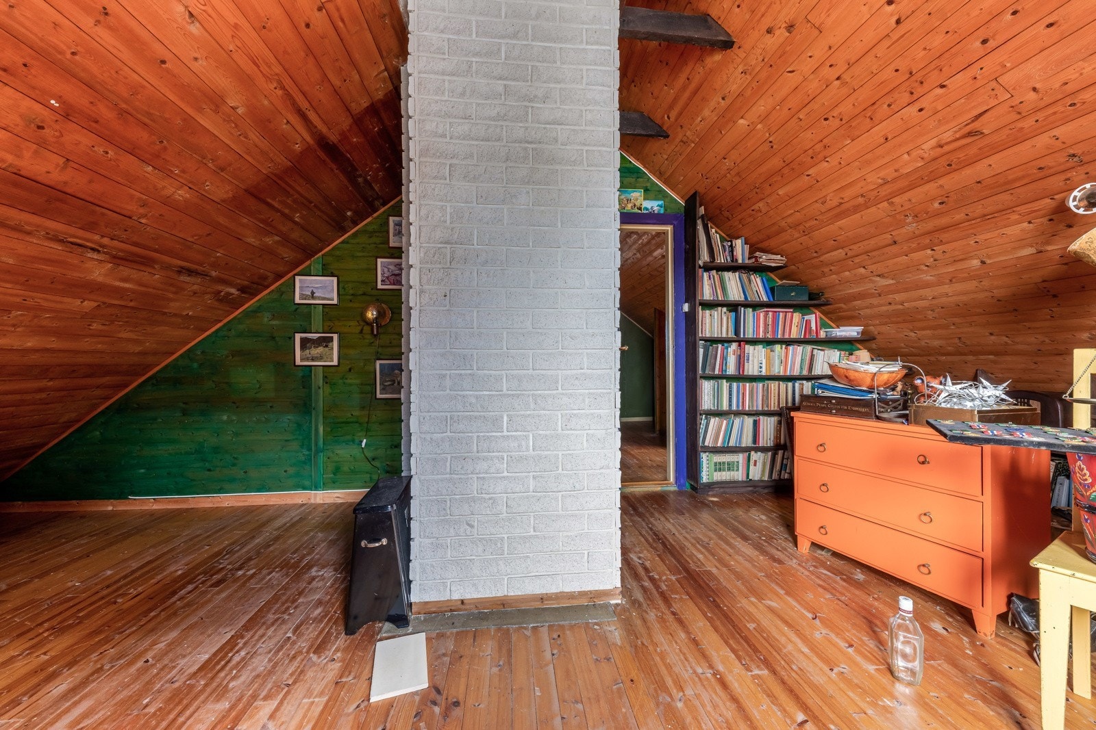 Loft - soverom/stove Galleribilde