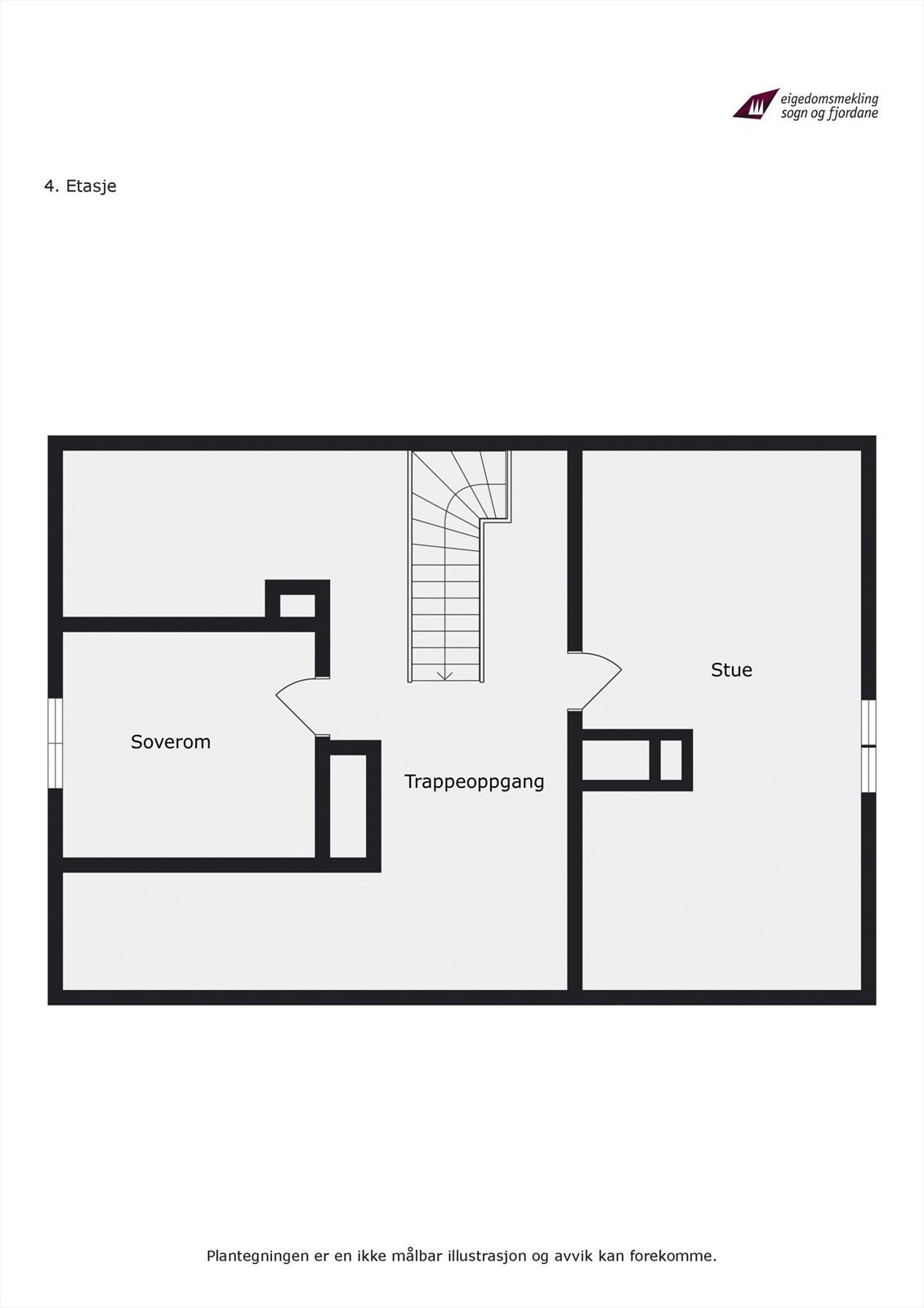 Plantegning Loft Galleribilde