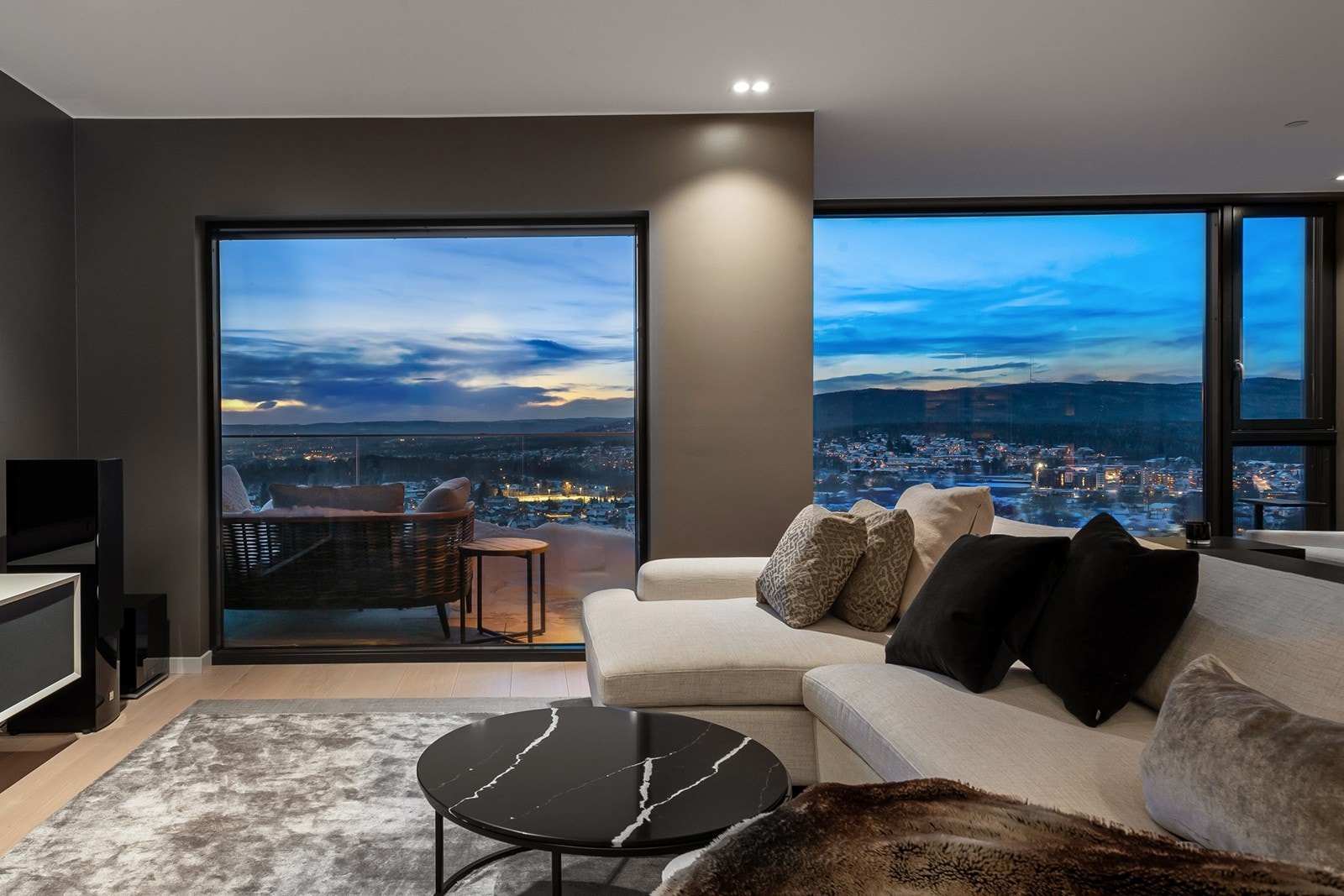 Kveldsstemning Galleribilde