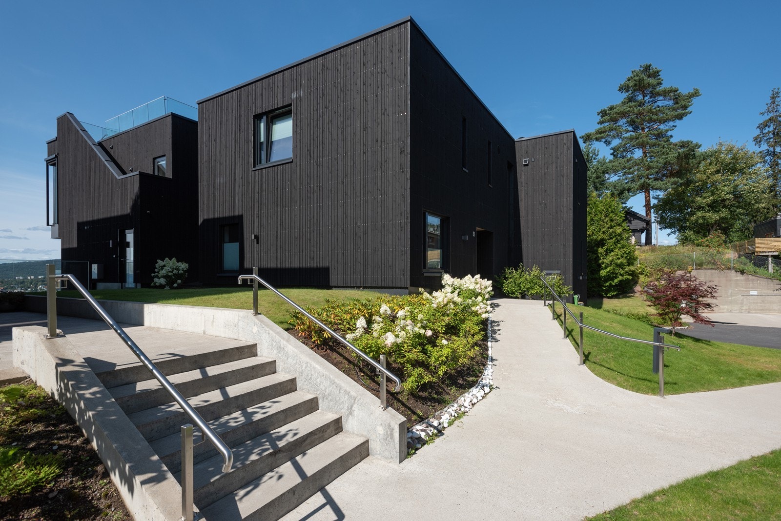 Trappefri adkomst hele veien inn i leiligheten Galleribilde