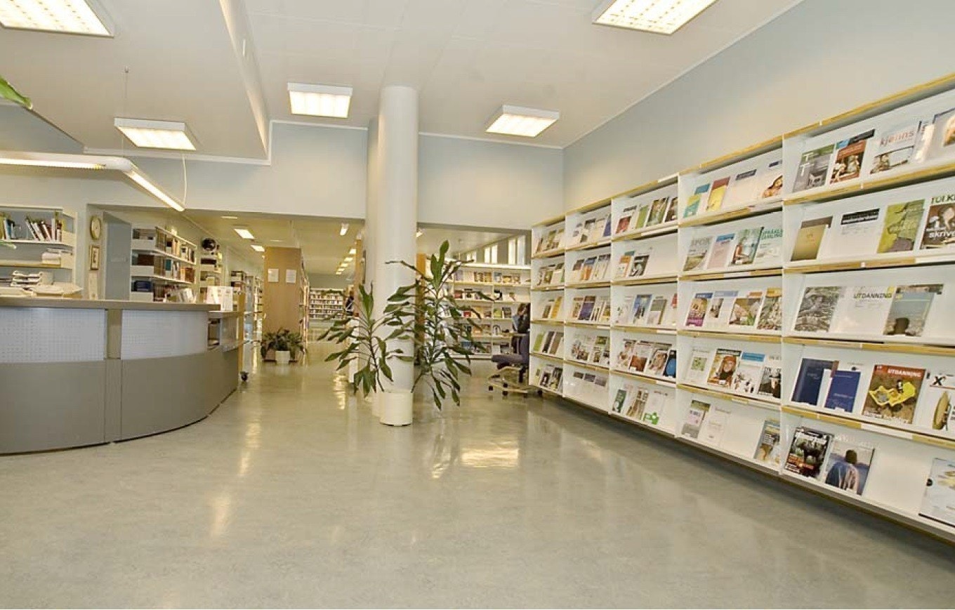 (Arkivbilde) Tidligere bibliotek Galleribilde