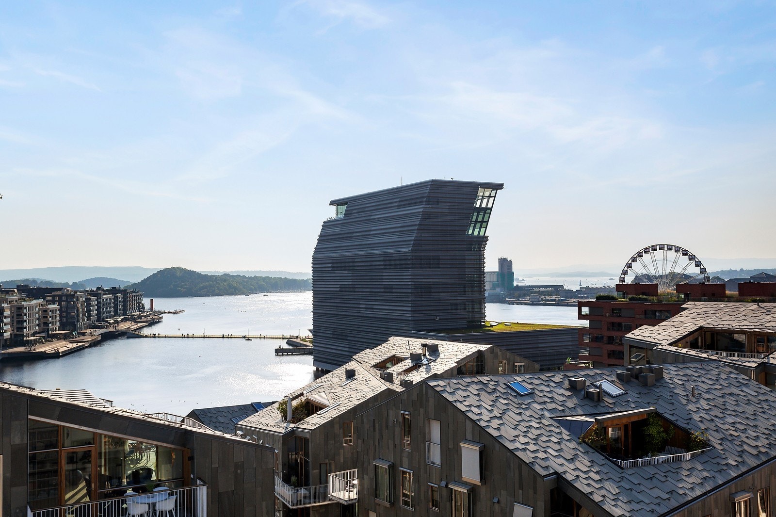 Utsikt mot Munchmuseet Galleribilde