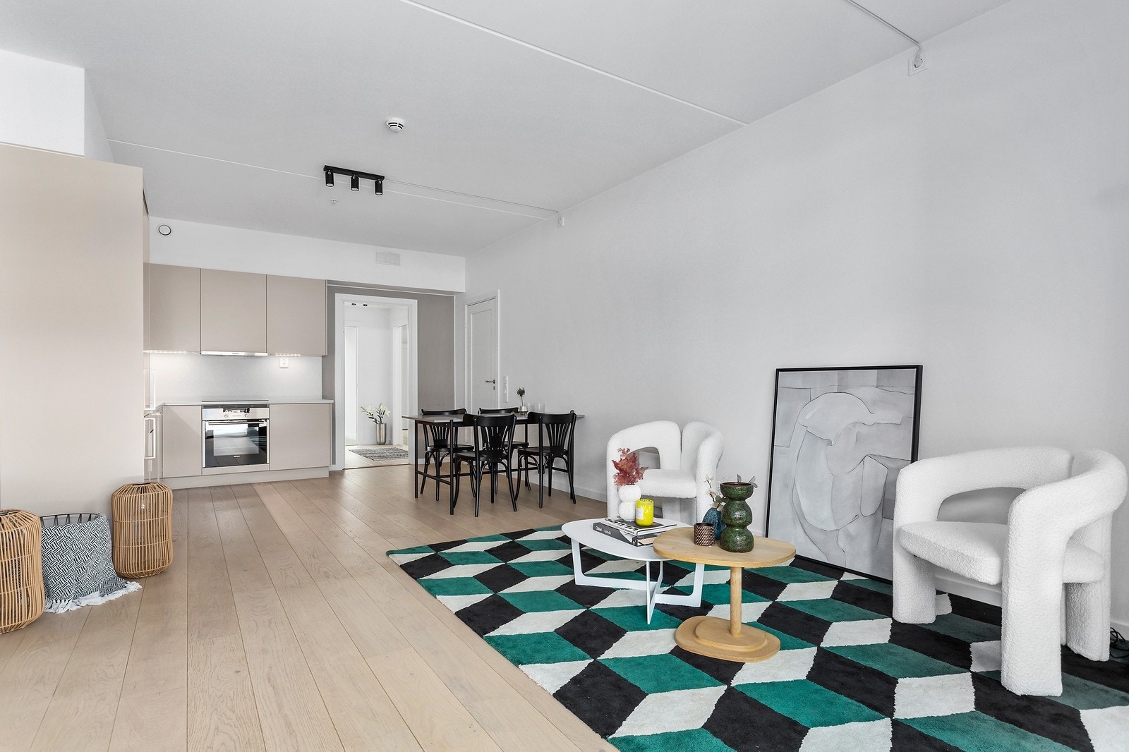 Stue/kjøkken. Galleribilde