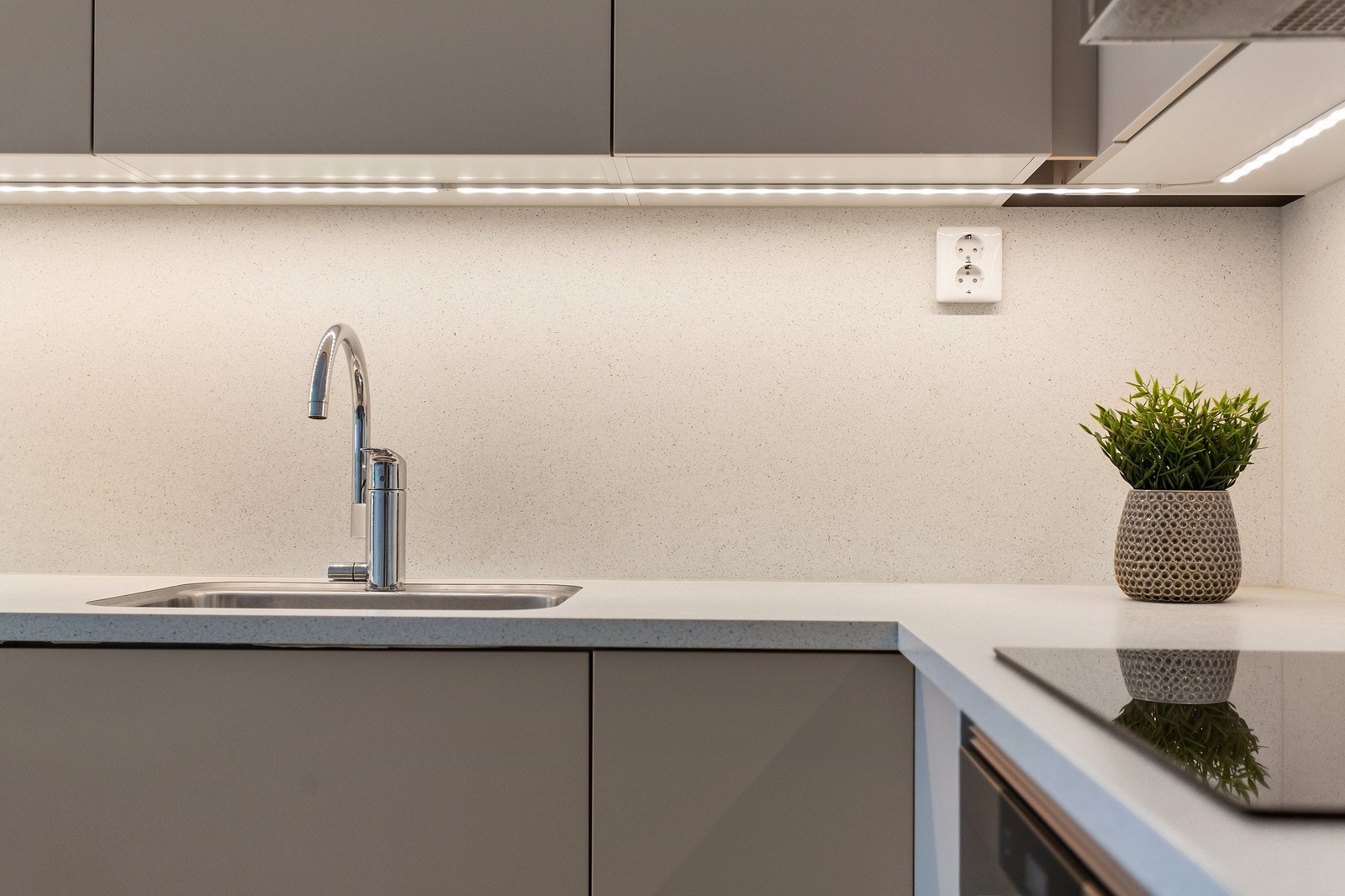 Detalj kjøkken. Galleribilde