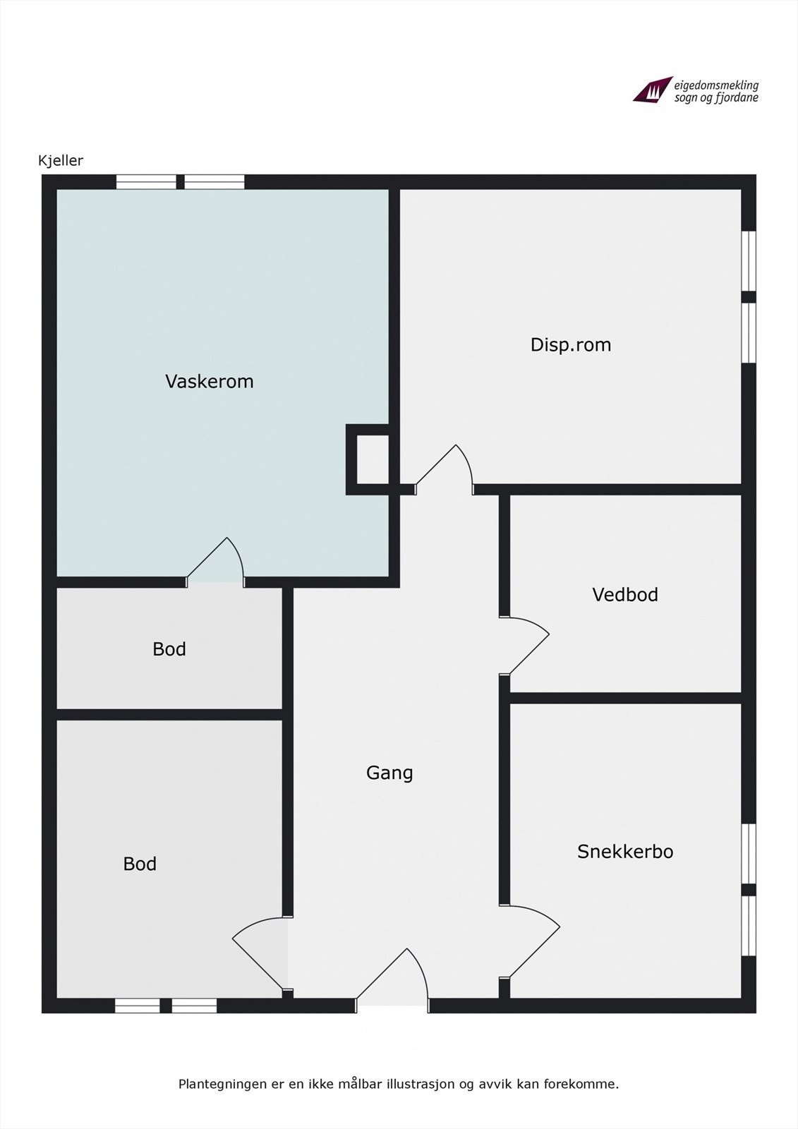 Planteikning Loft Galleribilde