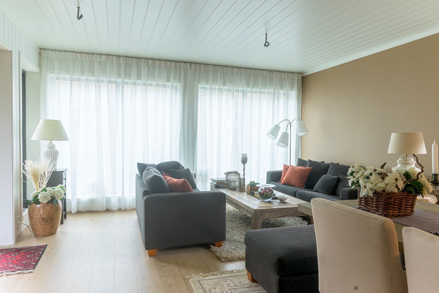 Stue. Bildenen er fra en naboleilighet Galleribilde
