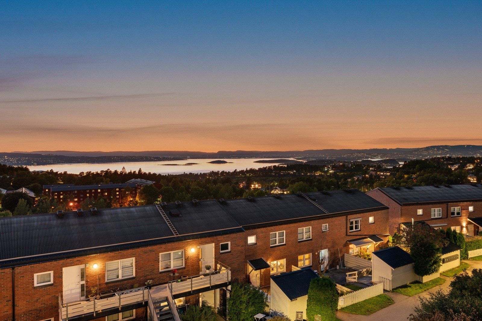 Dette er en balkong du bare kan drømme om! Galleribilde