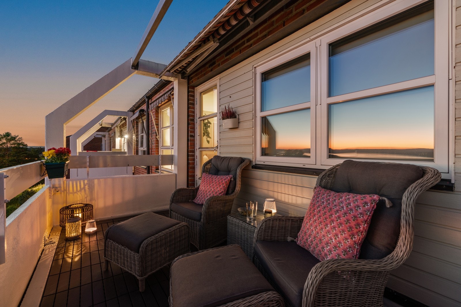 Her kan du skape en personlig oase hvor du kan nyte utsikten og den friske luften. Galleribilde