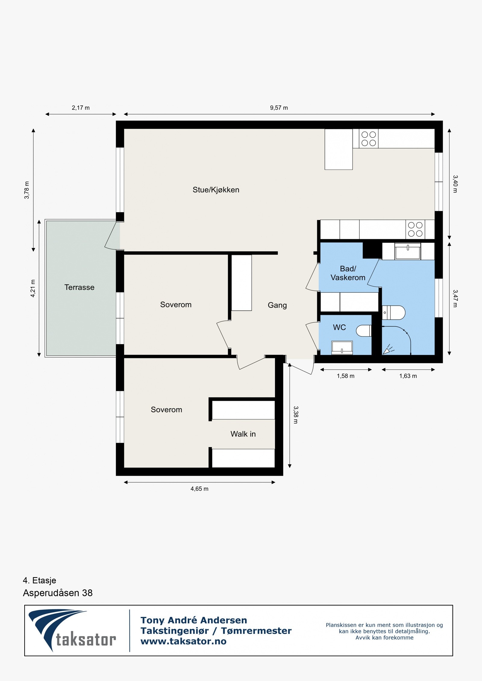 Planløsning. Galleribilde