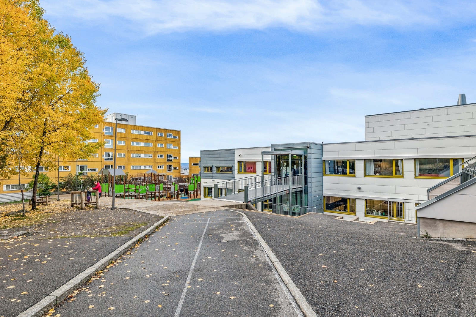 Det er gangavstand til Lindeberg skole som har tilbud på 1.-10. trinn Galleribilde