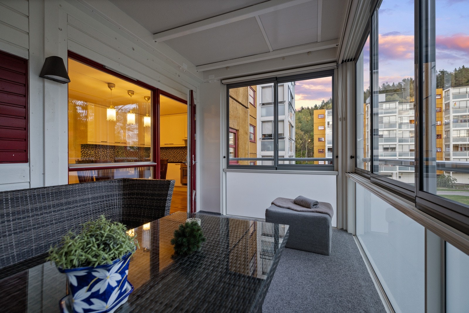 Lun kveldsstemning Galleribilde