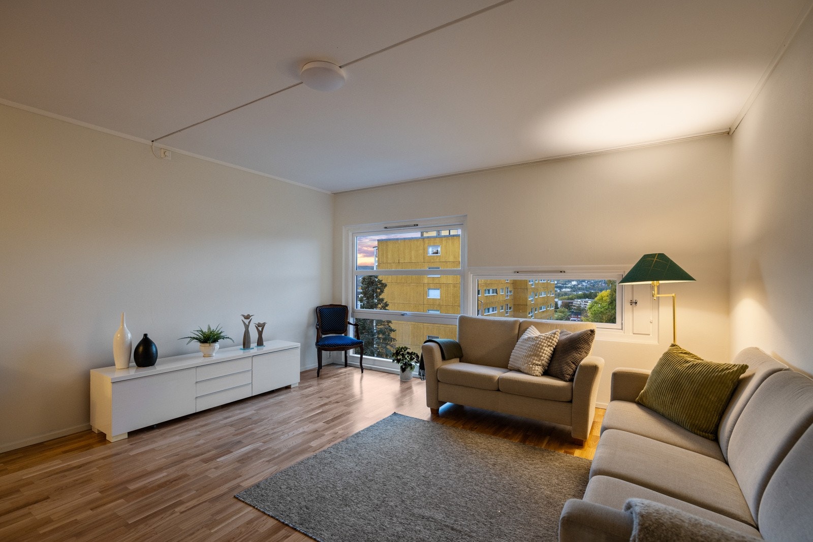 Lun kveldsstemning Galleribilde