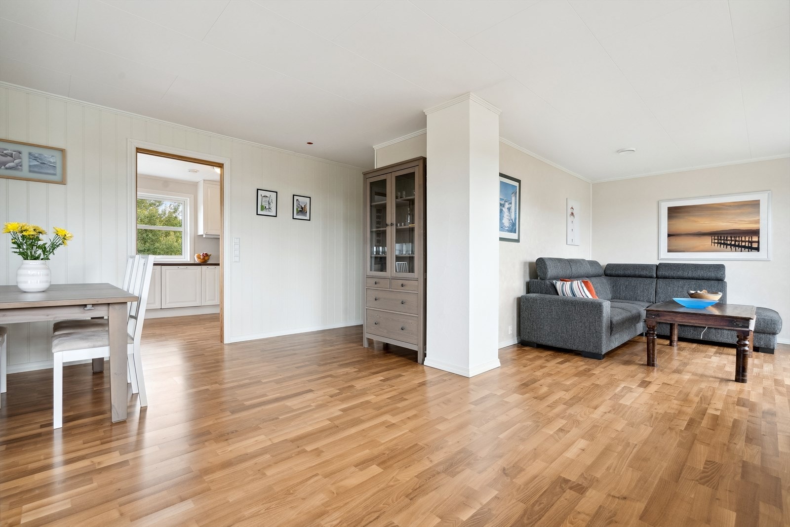 Stuen kan deles i ulike soner Galleribilde