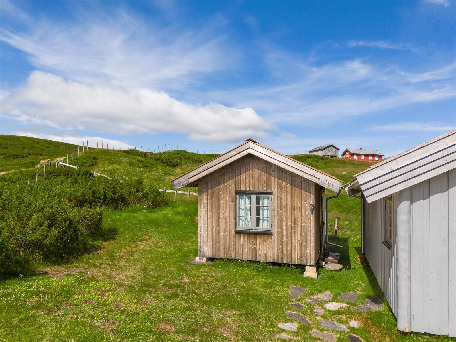 Frittstående utebod fra 2020. Galleribilde