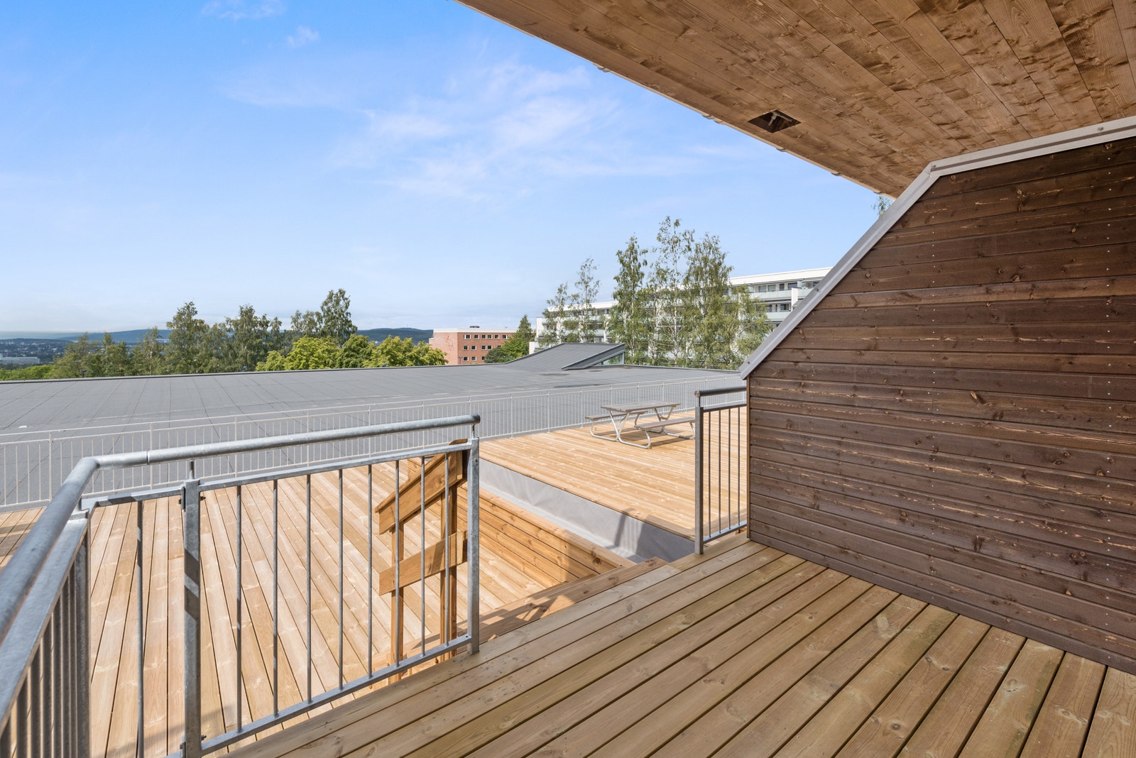 Uteplass. Galleribilde