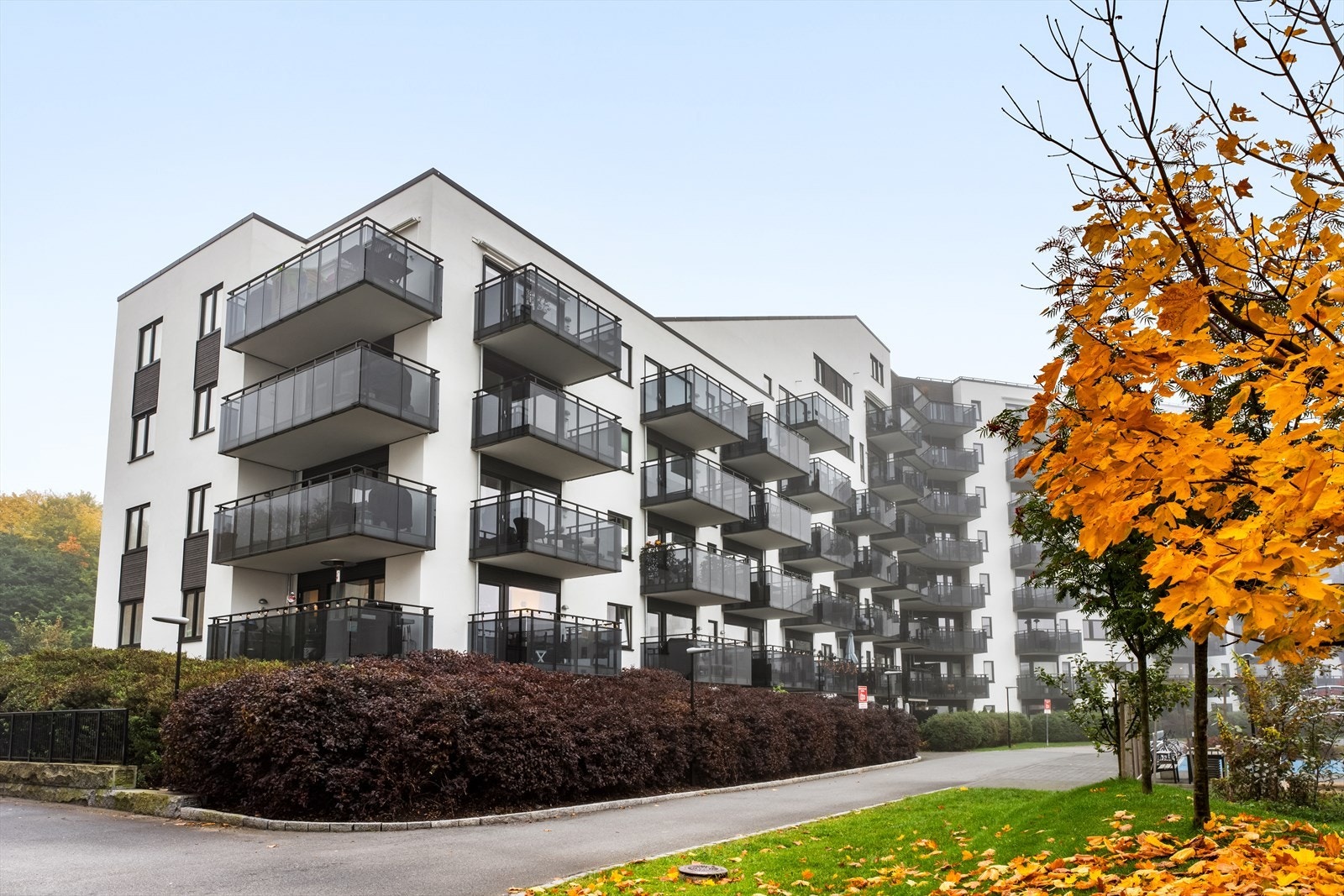 Pent og moderne bygg fra 2018. Galleribilde