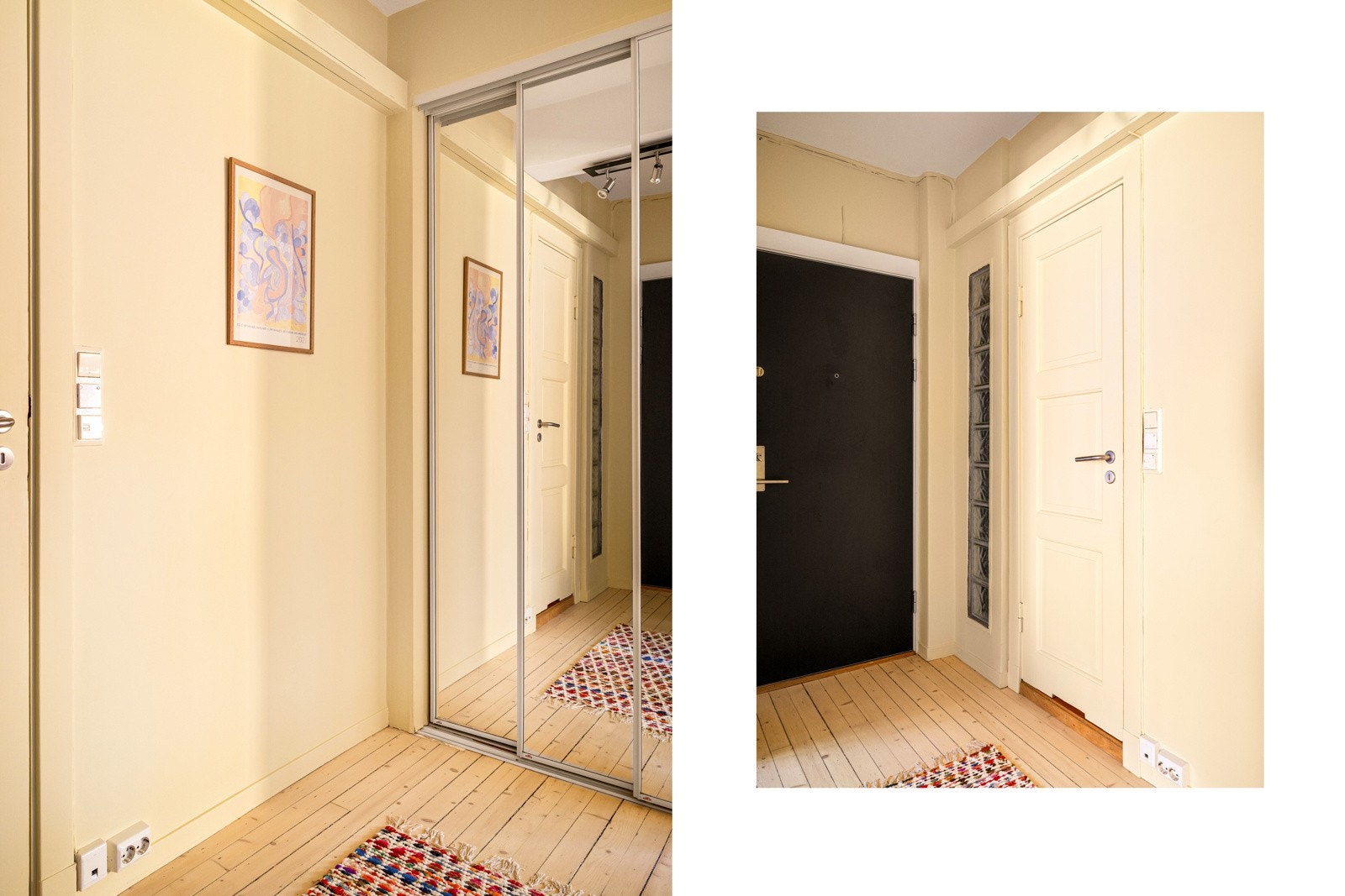 - Opplegg for vaskemaskin i garderoben. - Galleribilde