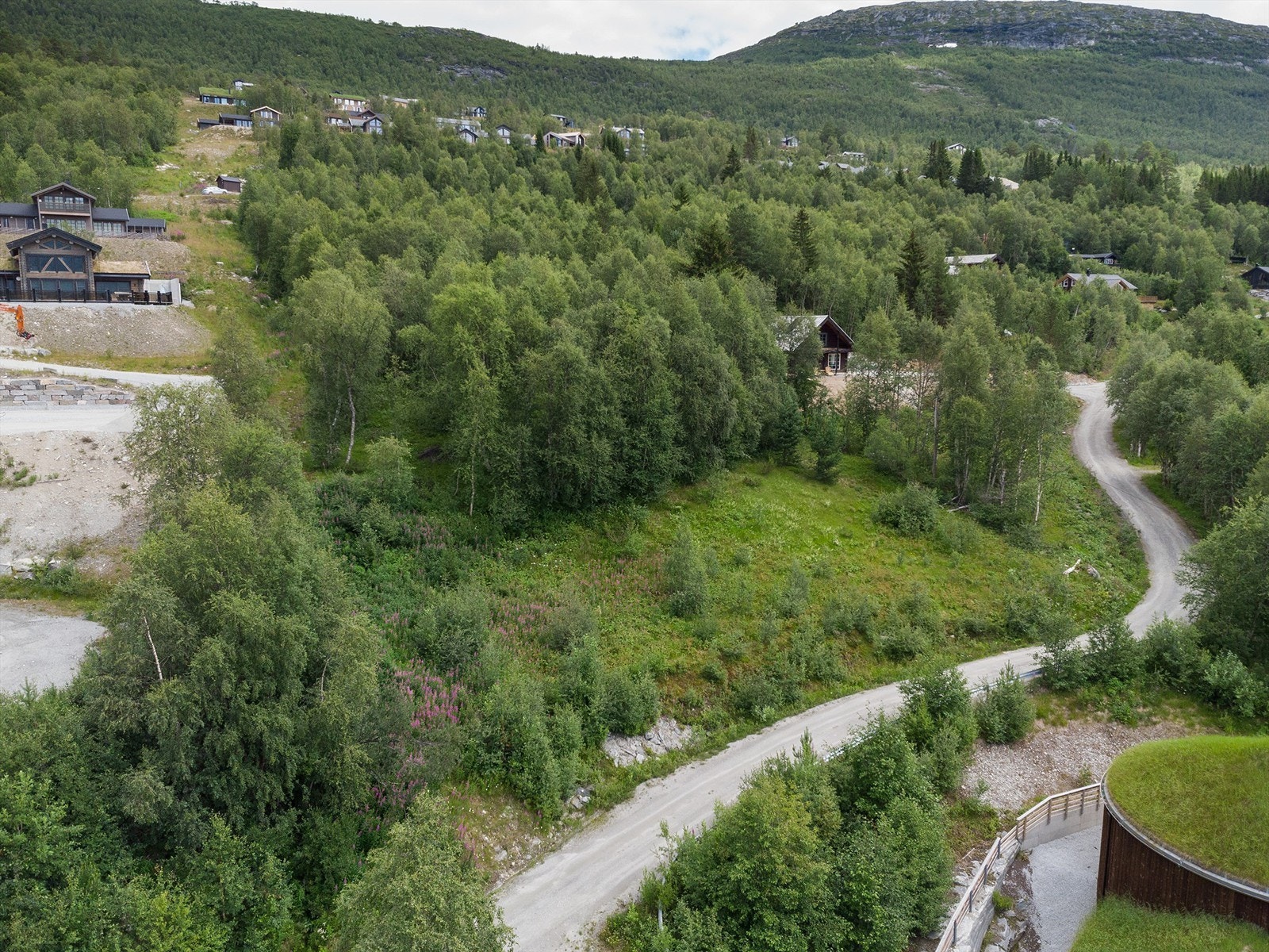 Dronebilde Galleribilde