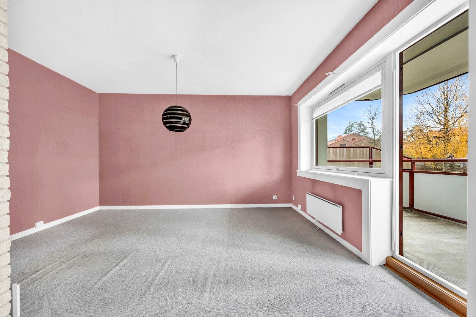 Stue/utgang til balkong. Galleribilde