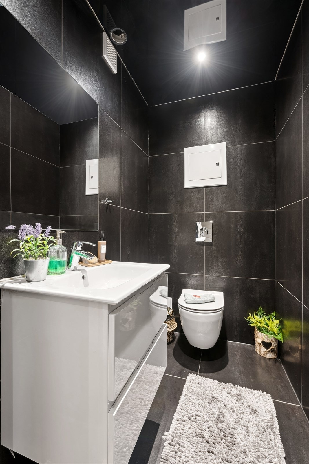 Denne leiligheten har i tillegg separat wc, som passer bra for gjestene. Galleribilde