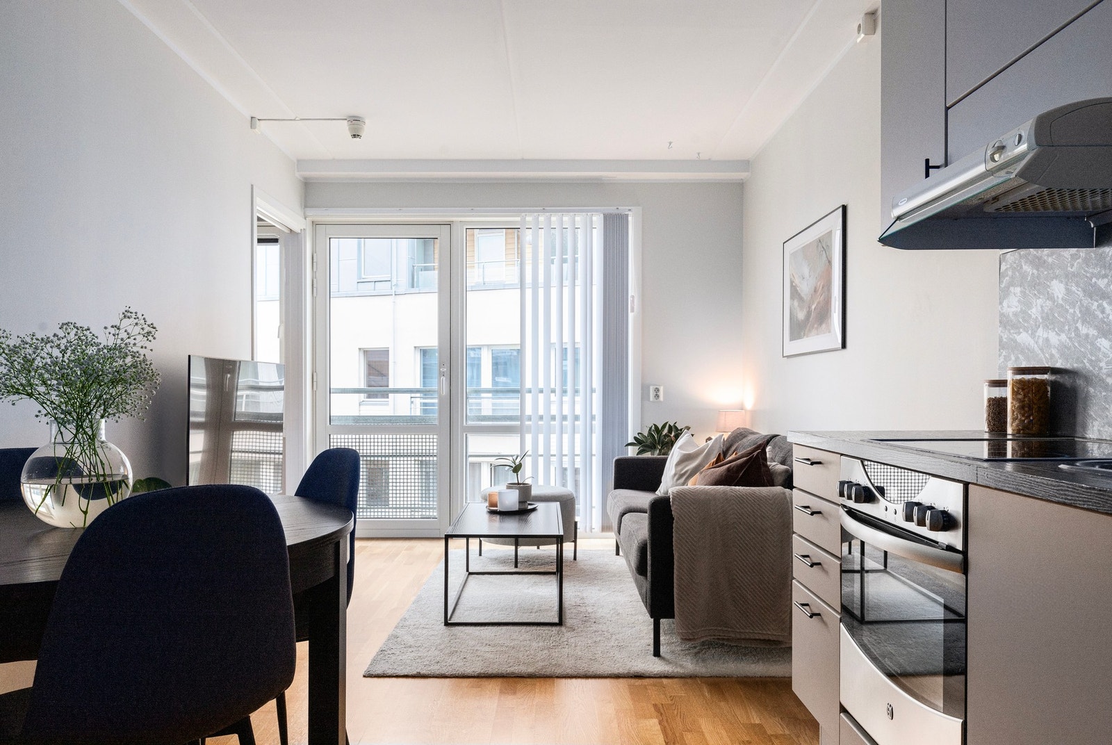 Leiligheten er meget gjennomført med moderne fargevalg og god standard. Galleribilde