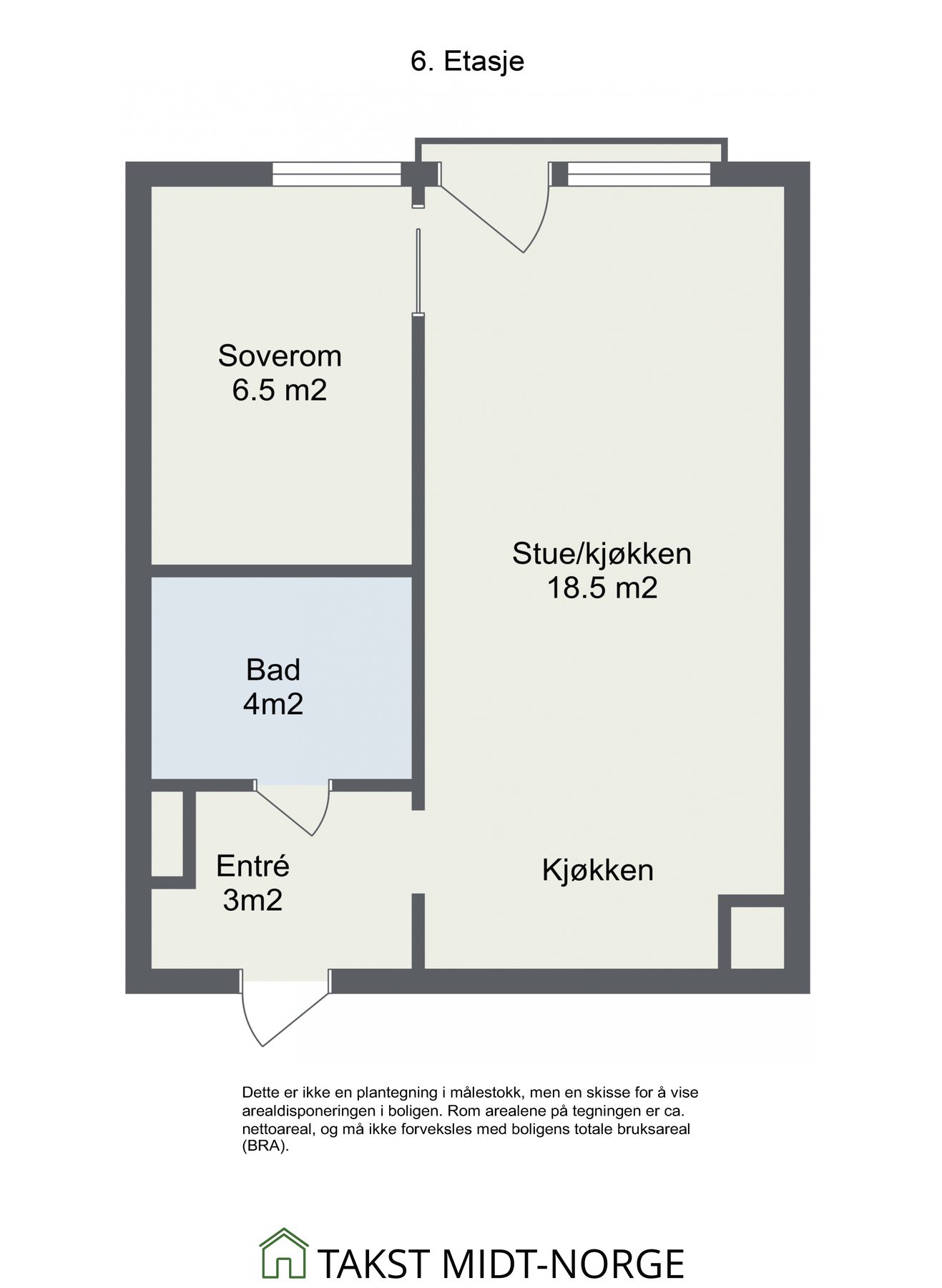 Planskisse. Galleribilde