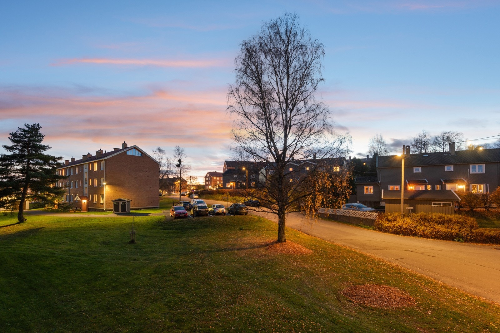 Kveldsutsikt. Galleribilde