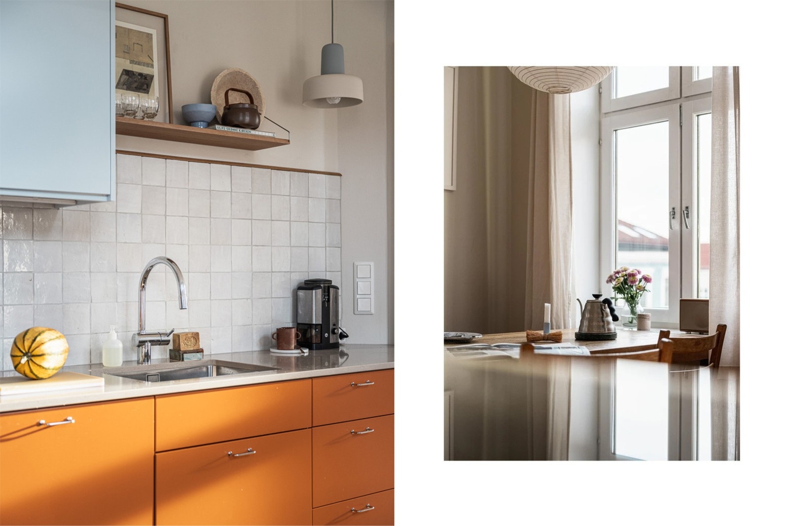 Kjøkkenet er godt tilrettelagt for både kokkelering og hyggelige måltider med familien. Galleribilde