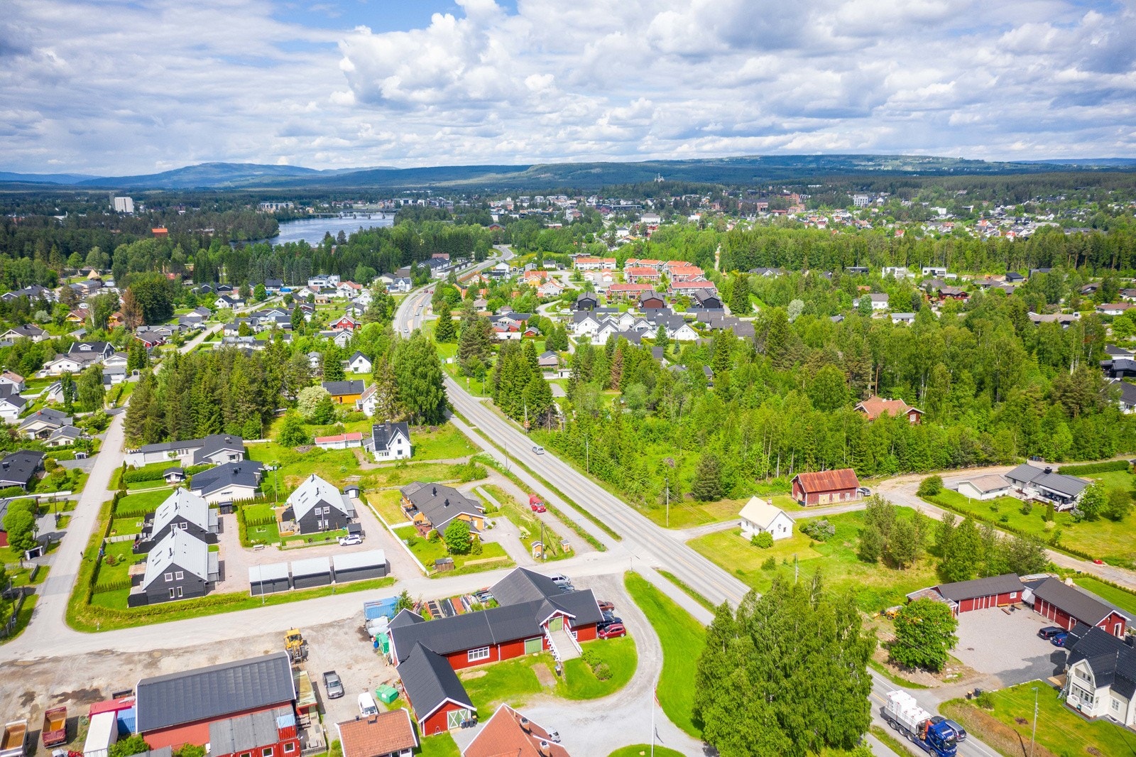 Familievennlig boligområde. Galleribilde