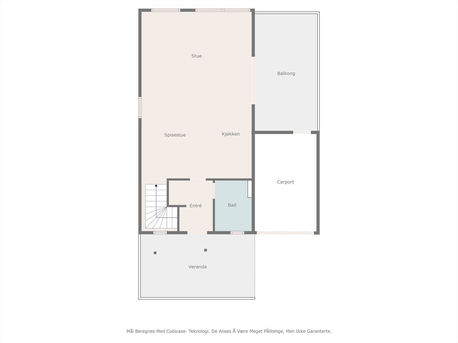 Planskisse 1. etasje Galleribilde