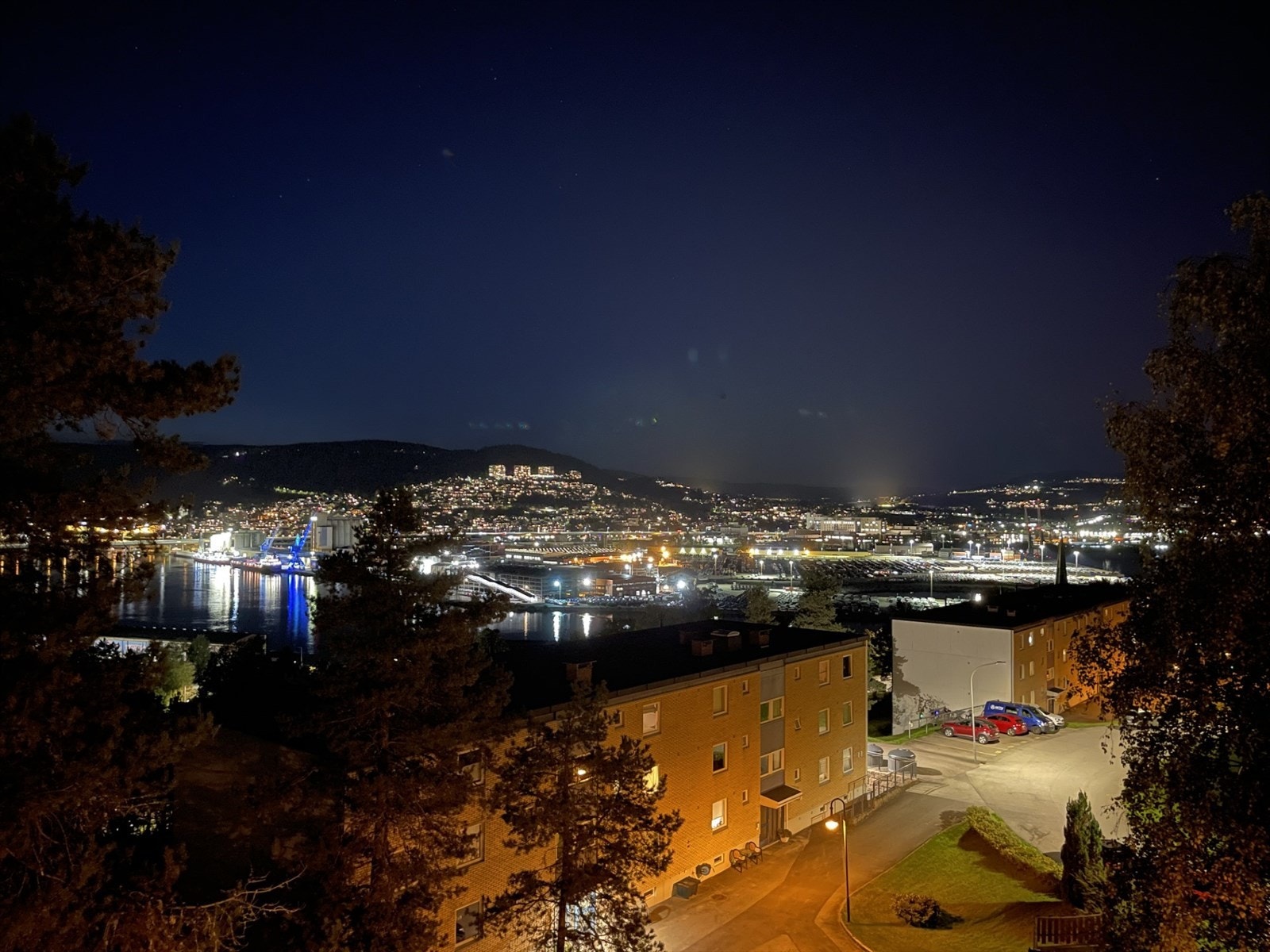 Fra vindu i spisestue er det fantastisk utsikt. Privat bilde Galleribilde