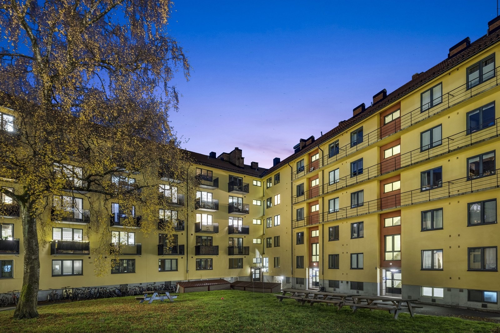 Borettslag som består av 157 andelsleiligheter. Galleribilde