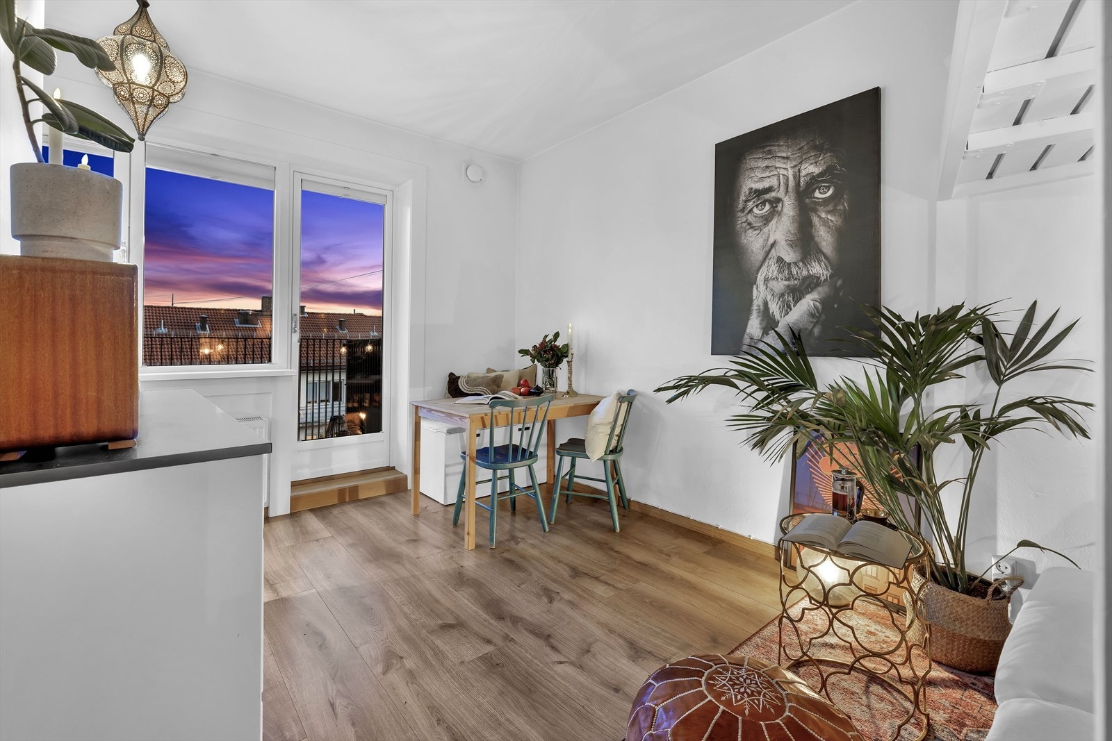 Leiligheten har en sentral og attraktiv beliggenhet på Sagene. Galleribilde