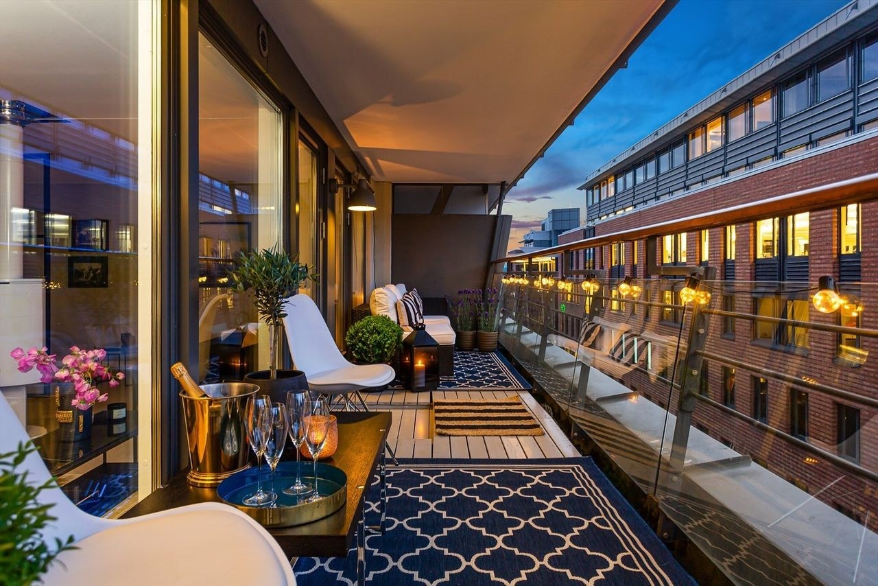 Terrasse på 18 kvm Galleribilde