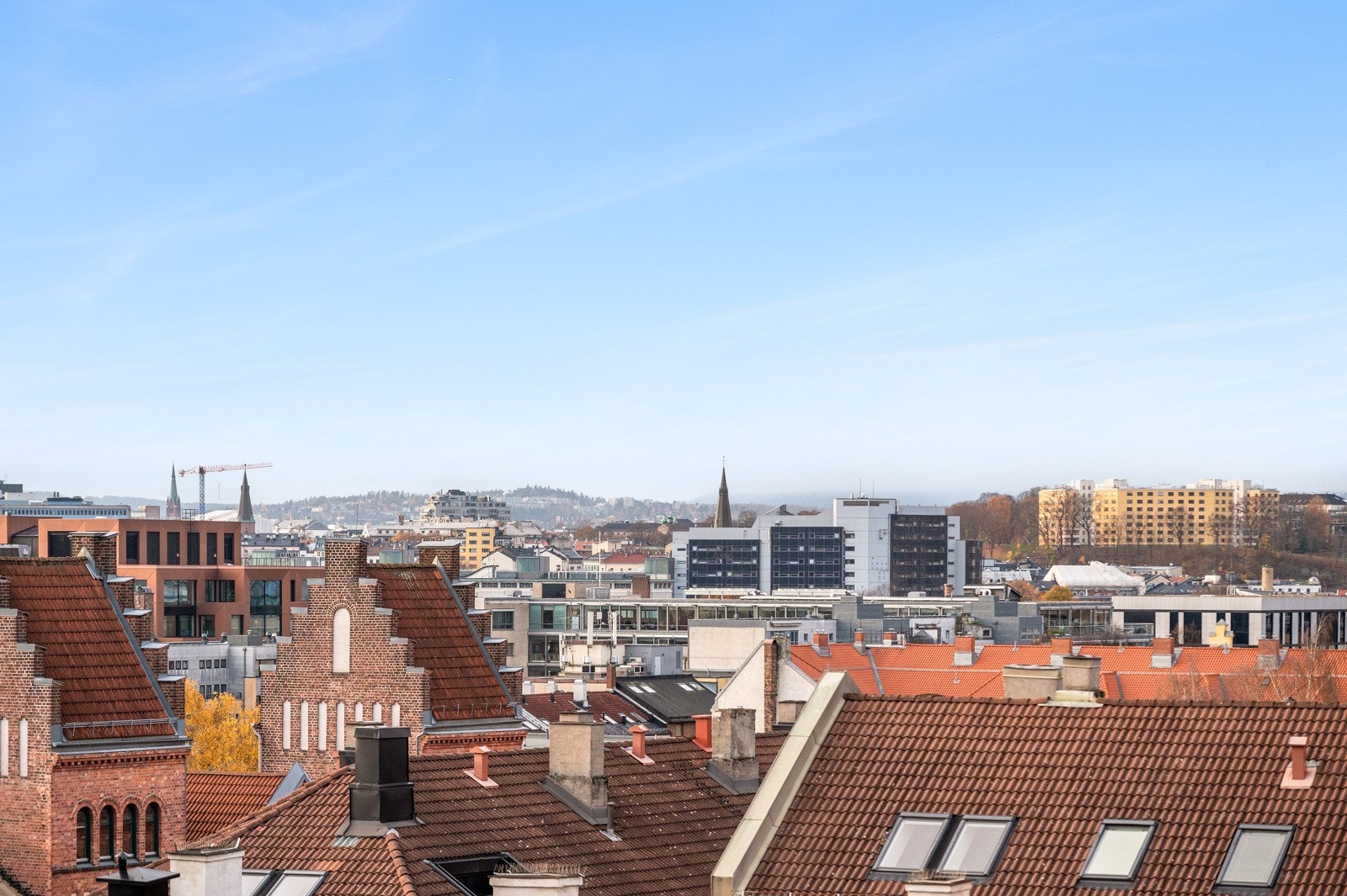 Her vil du bo høyt og fritt med herlig utsikt. Galleribilde