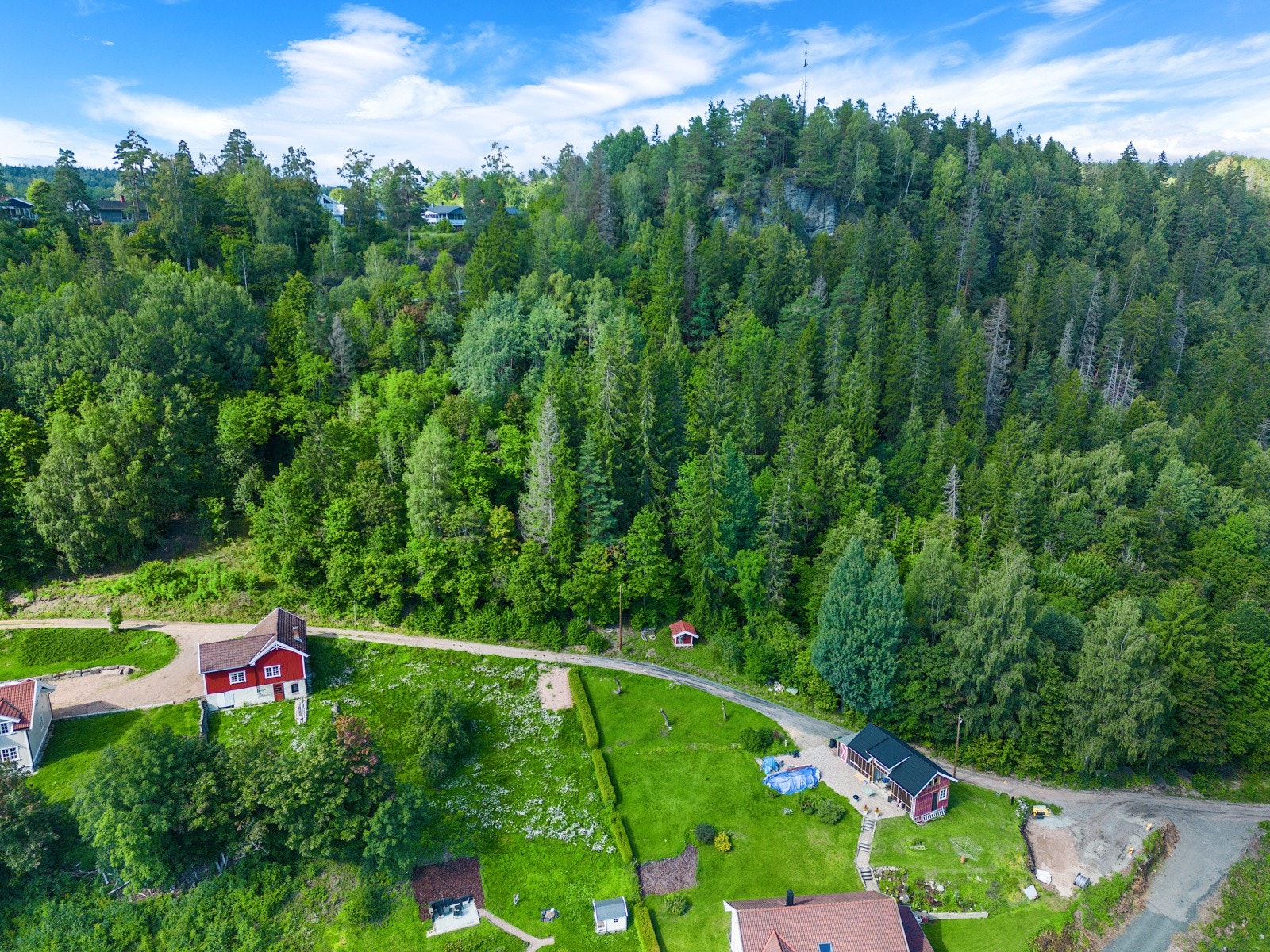 Dronefoto Galleribilde